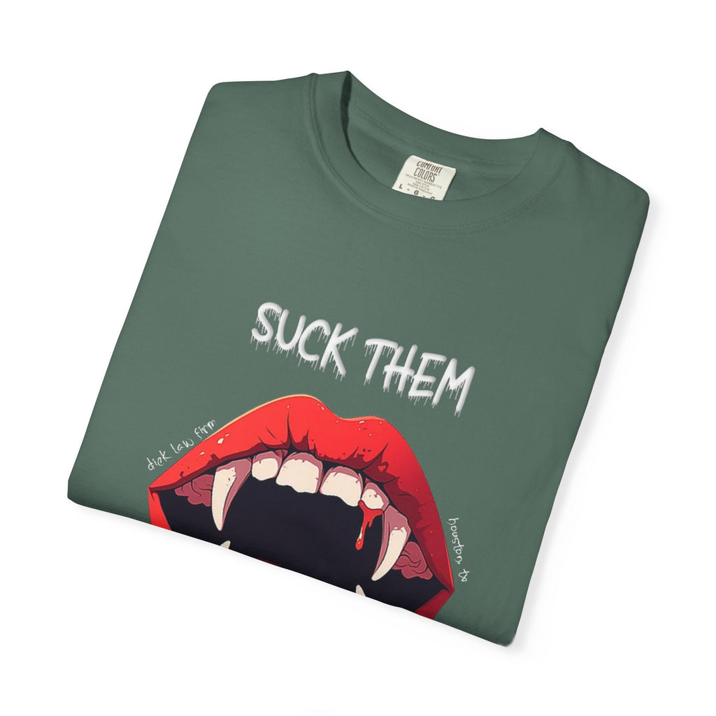 Suck Them Dry Halloween Unisex Graphic Tee