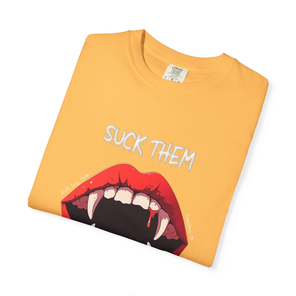 Suck Them Dry Halloween Unisex Graphic Tee