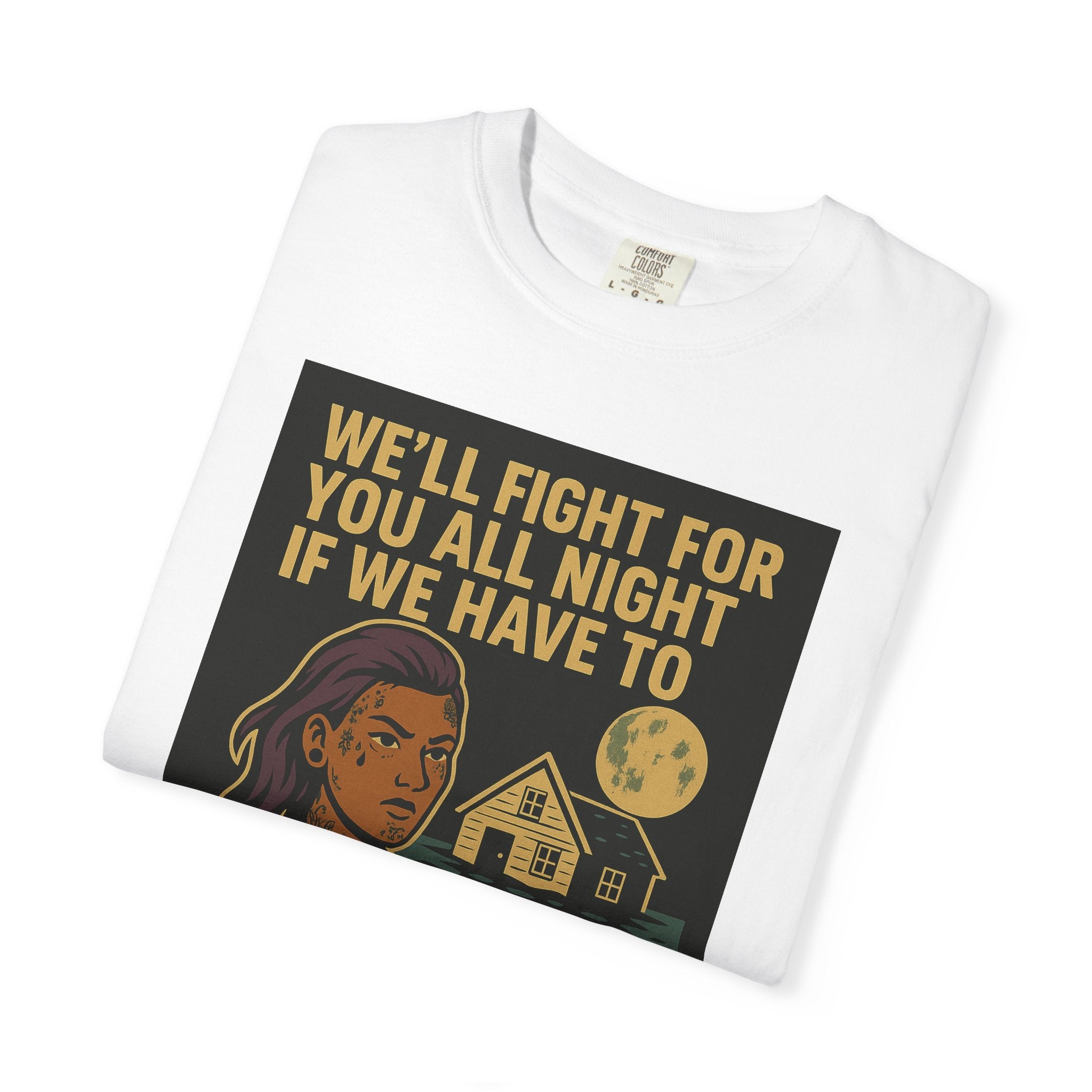 Fight All Night Unisex Graphic Tee
