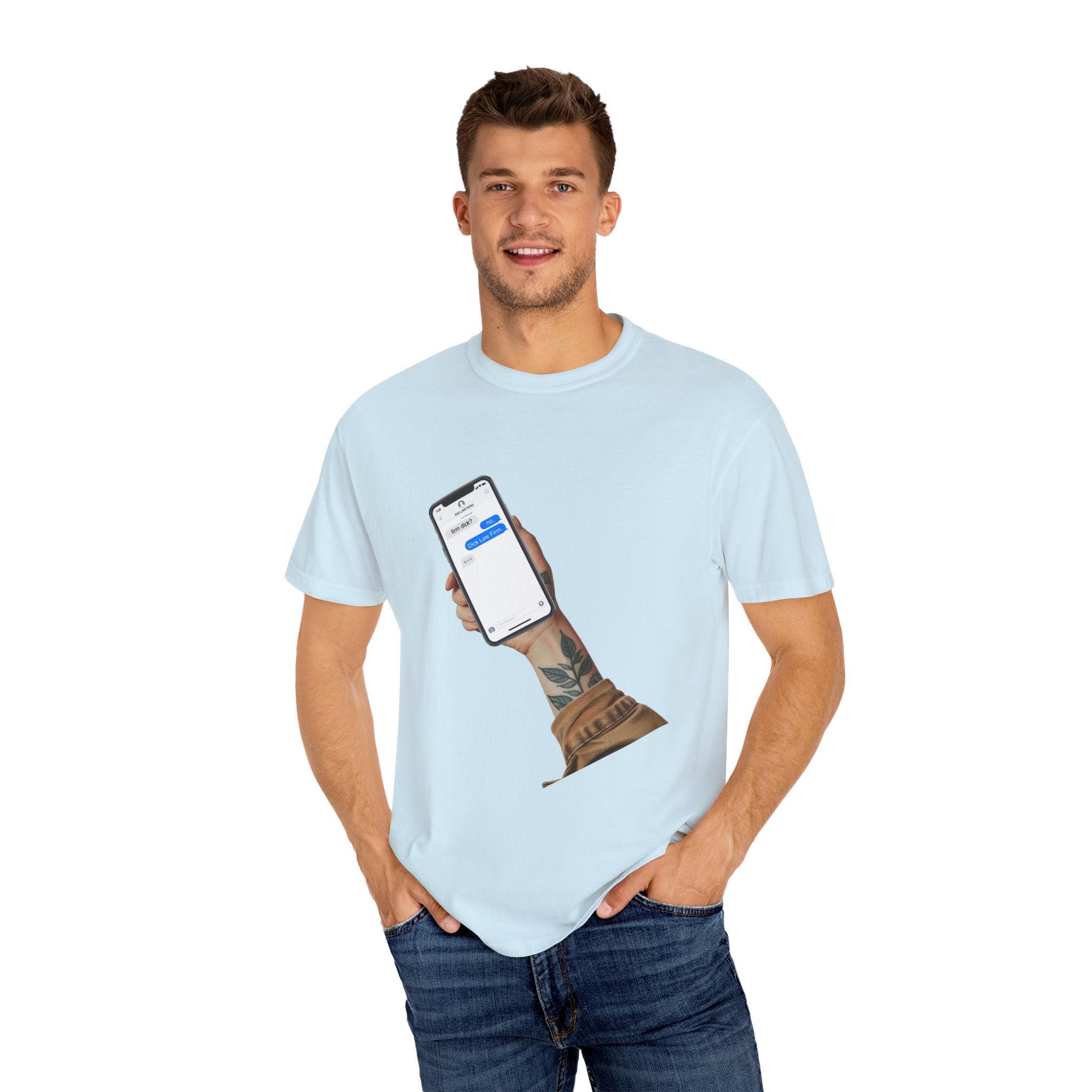 Dick Text Exchange Unisex Graphic Tee