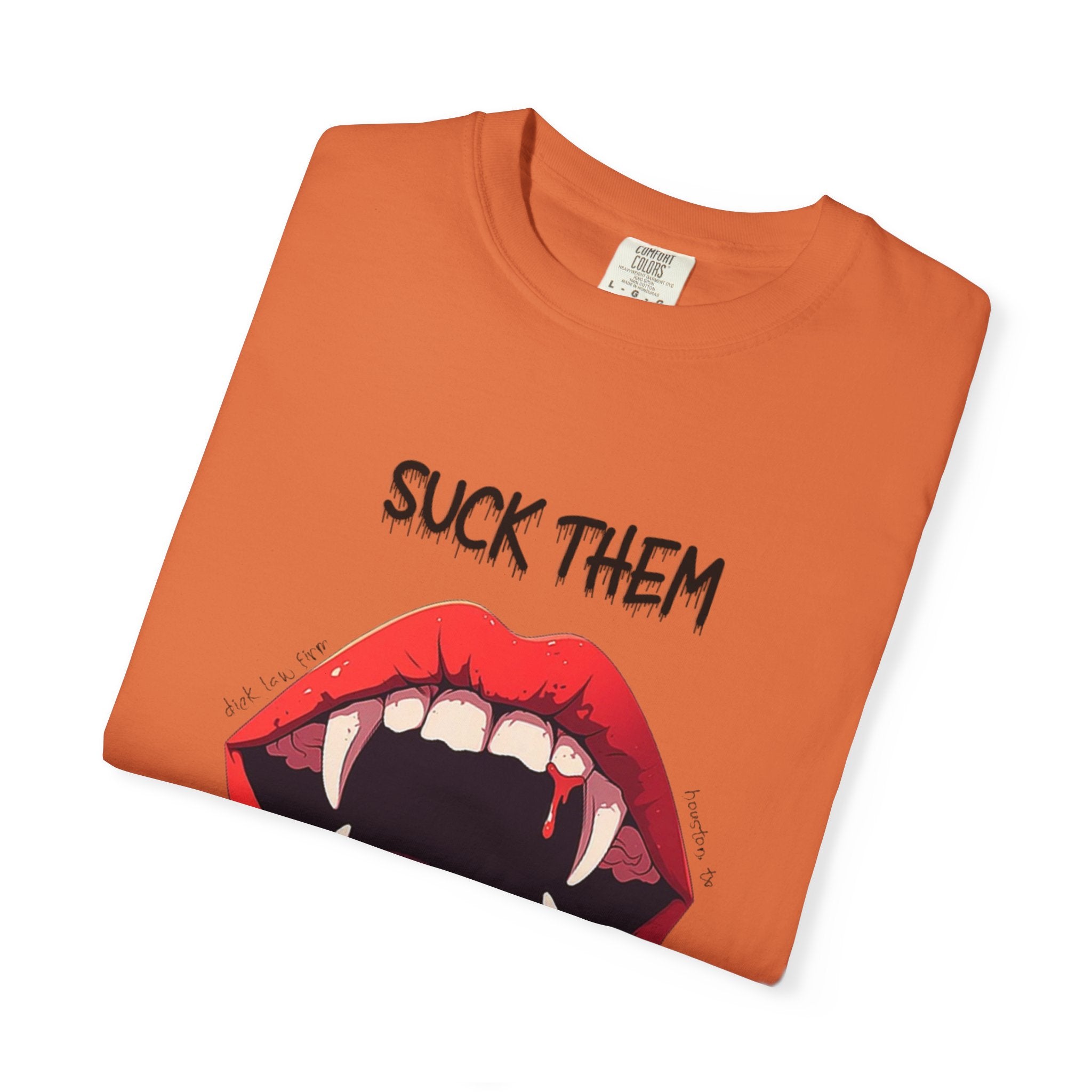 Suck Them Dry Halloween Unisex Graphic Tee