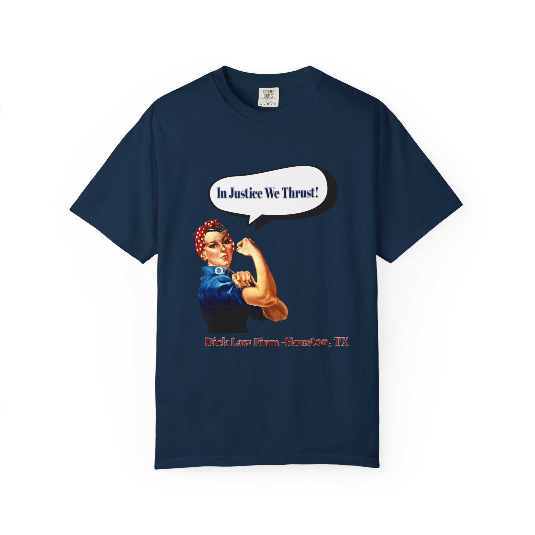 In Justice We Thrust Unisex Graphic Tee