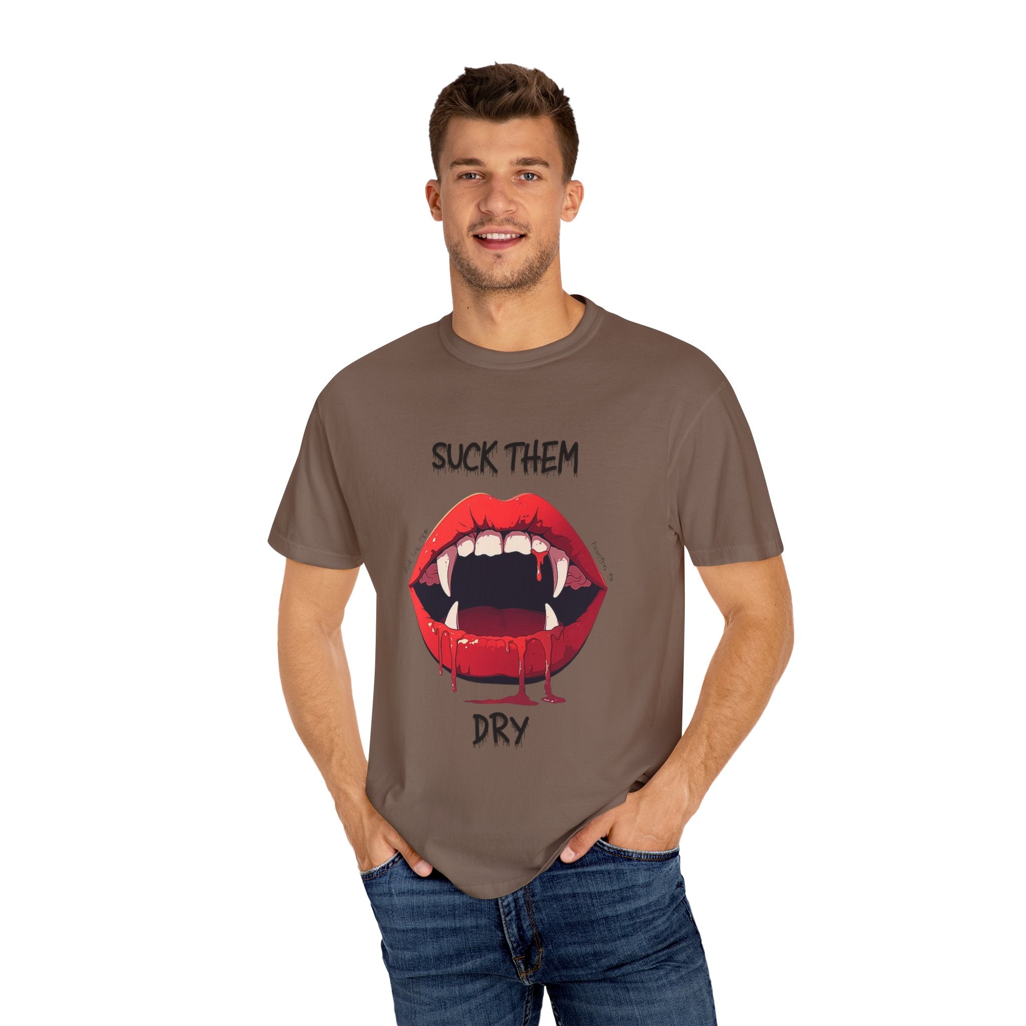 Suck Them Dry Halloween Unisex Graphic Tee