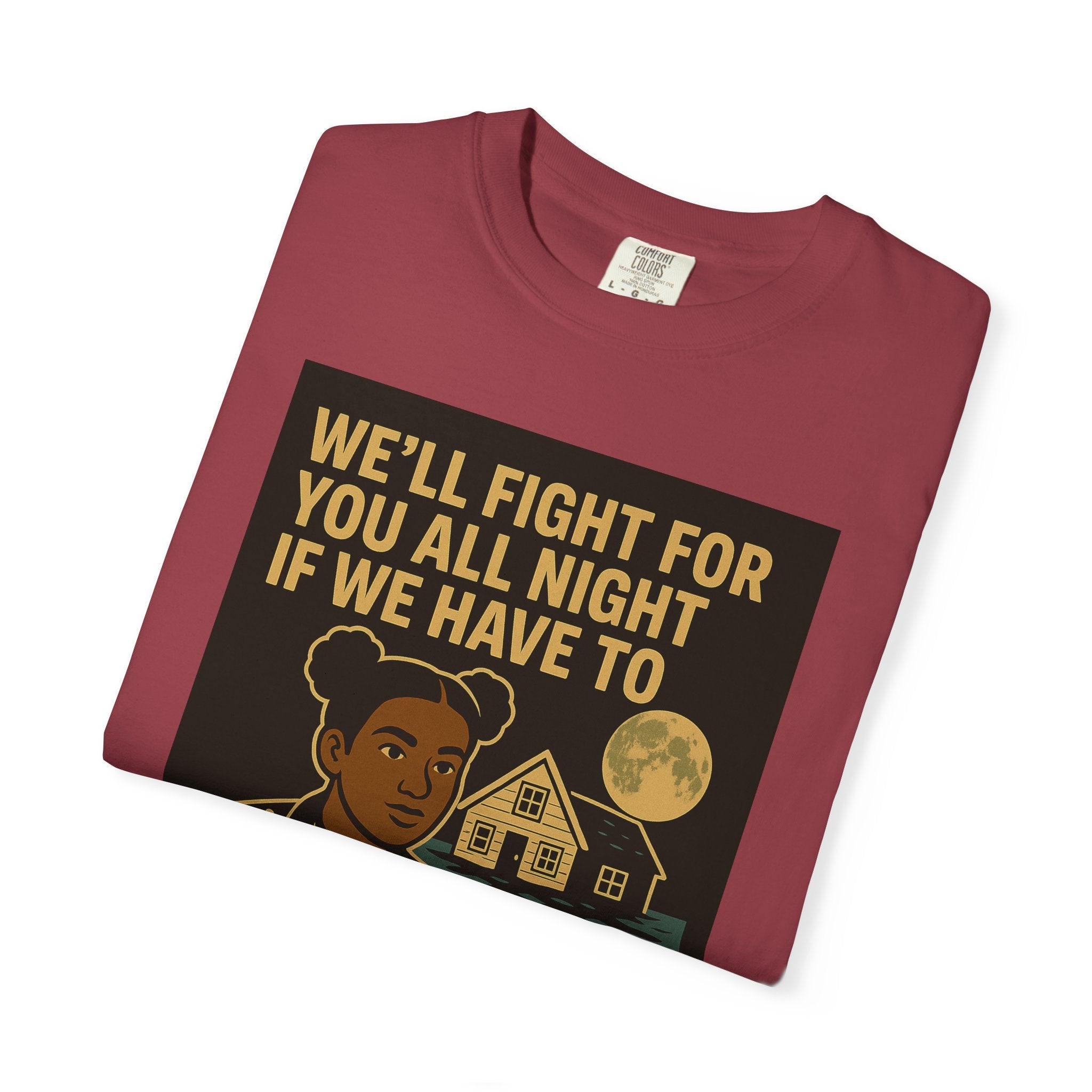 Fight All Night Unisex Graphic Tee