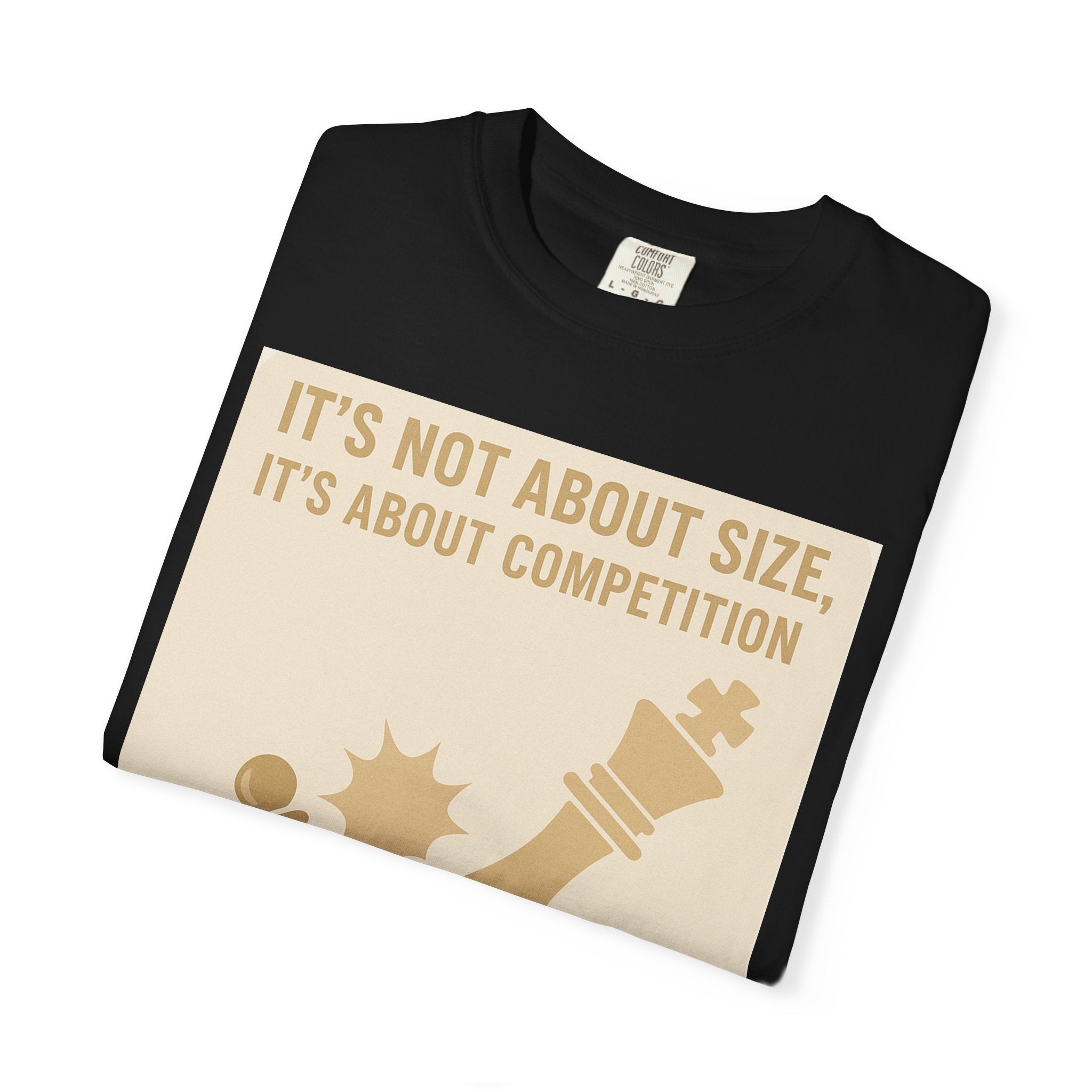 It's Not About Size Unisex Graphic Tee