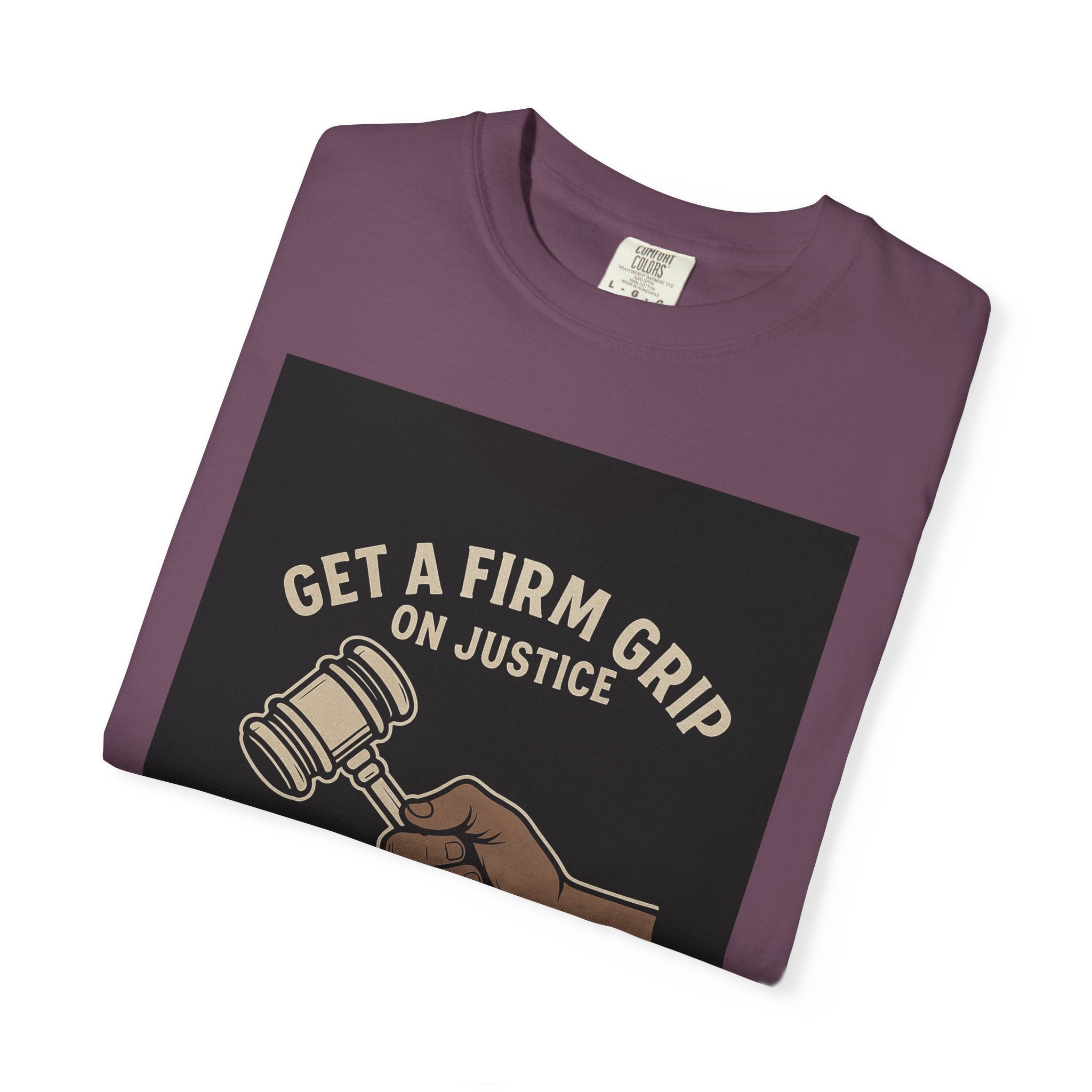 Firm Grip On Justice Unisex Graphic Tee
