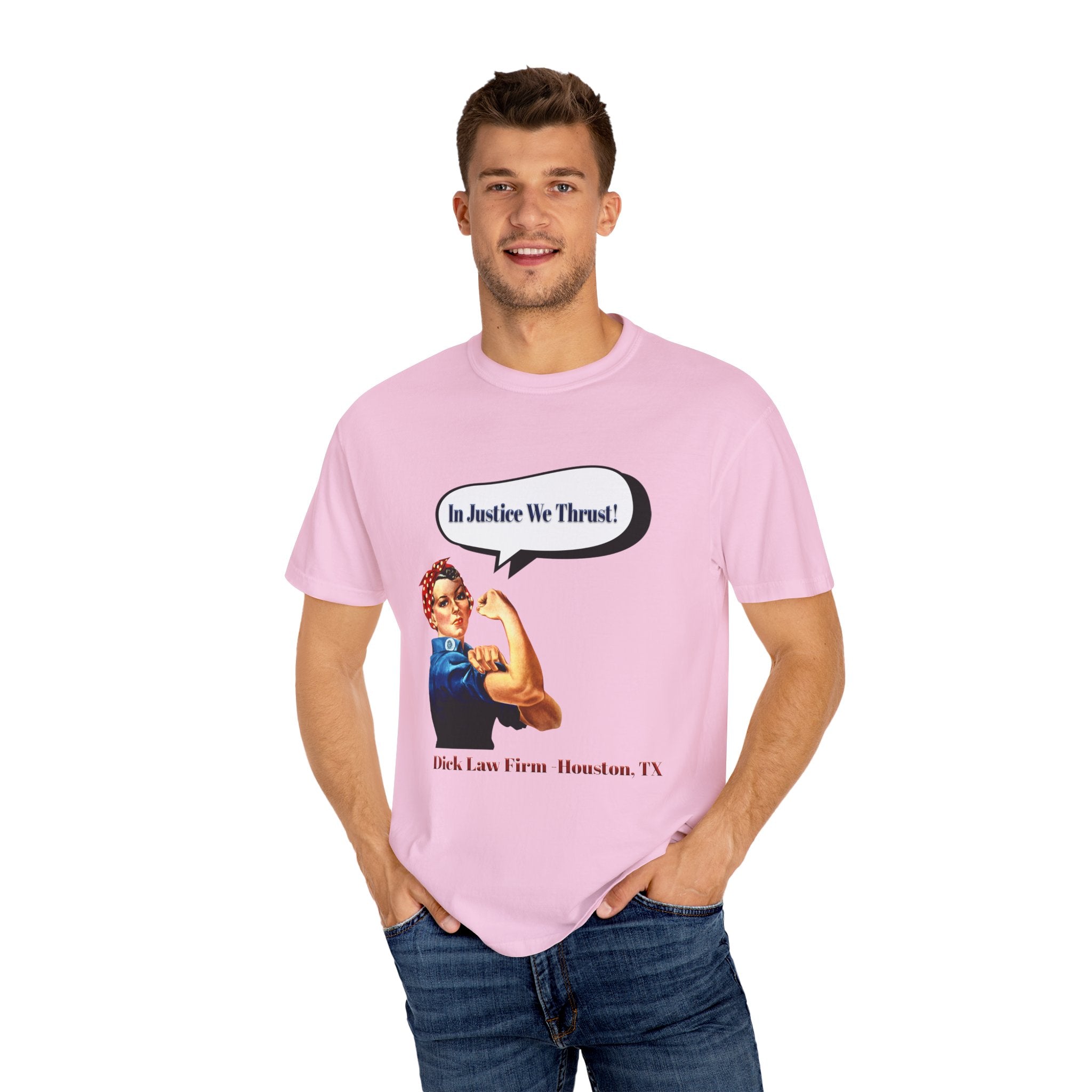 In Justice We Thrust Unisex Graphic Tee