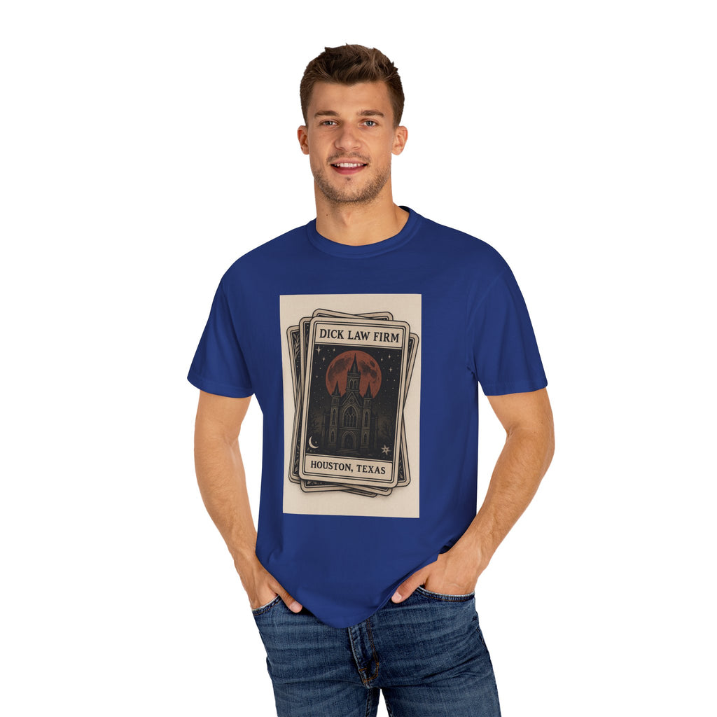 Dick Law Firm Tarot Card Unisex Graphic Tee