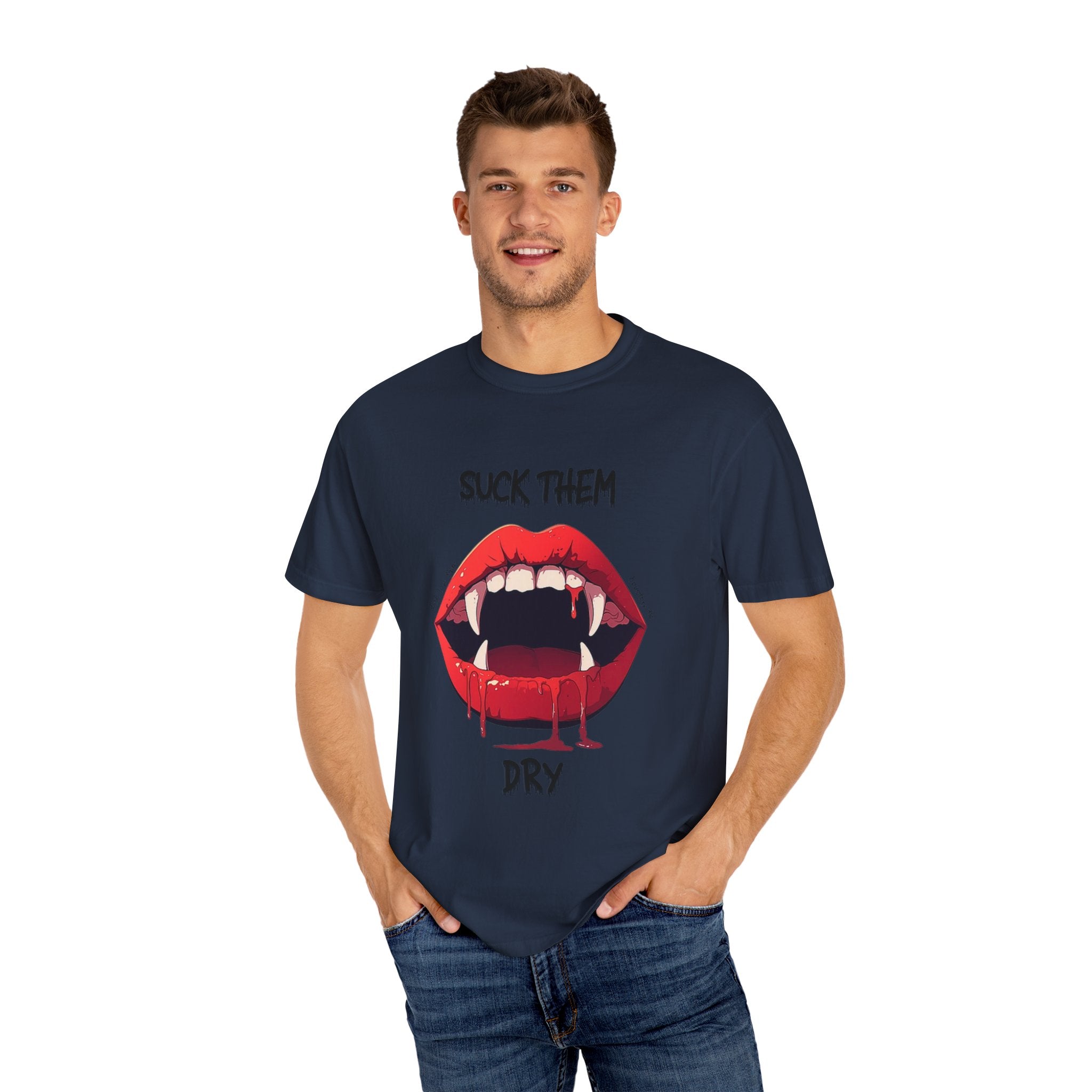 Suck Them Dry Halloween Unisex Graphic Tee