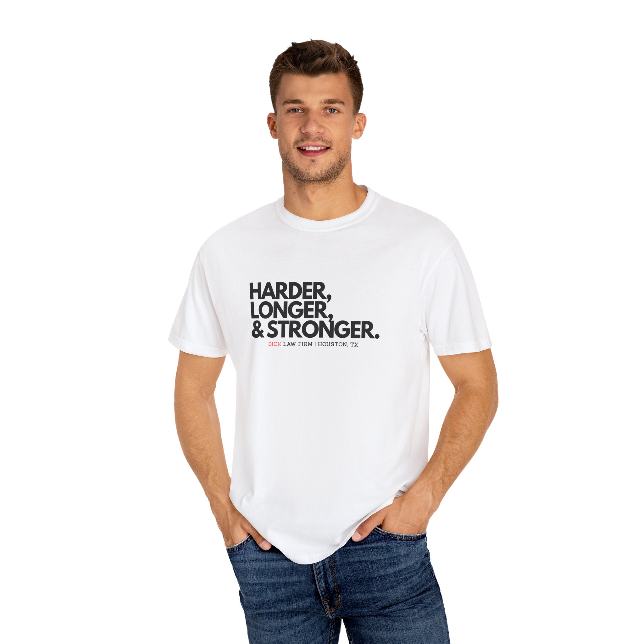 Harder, Longer, and Stronger Unisex Graphic Tee