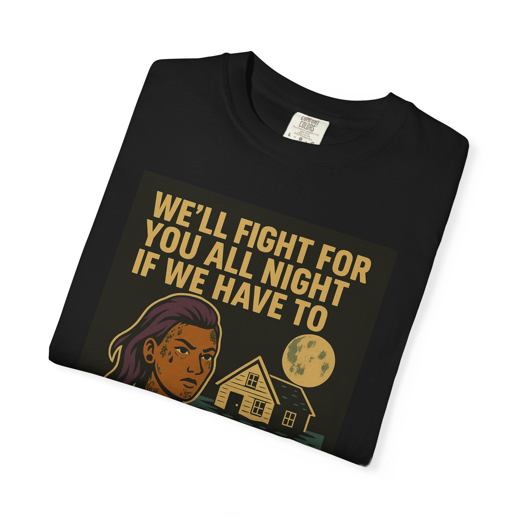 Fight All Night Unisex Graphic Tee