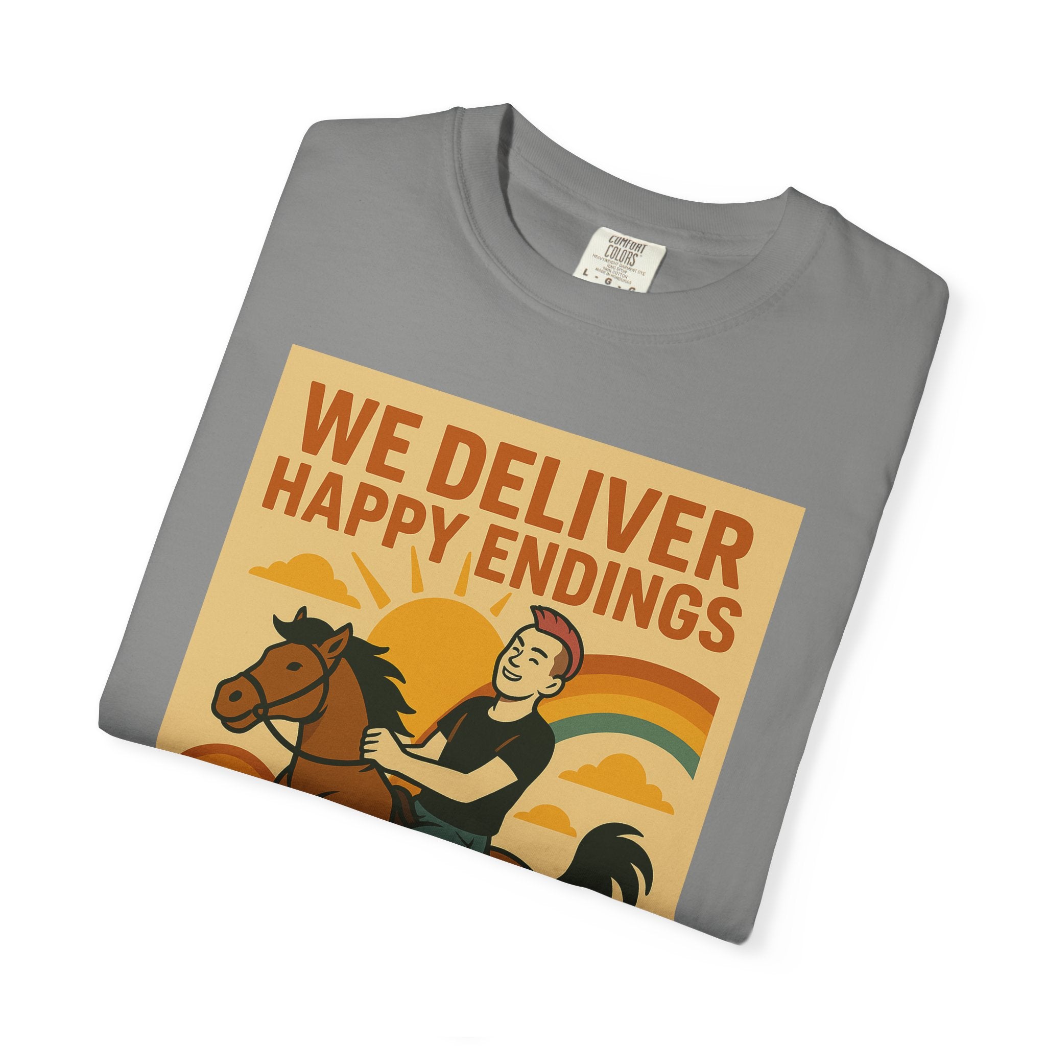 Happy Endings Unisex Graphic Tee