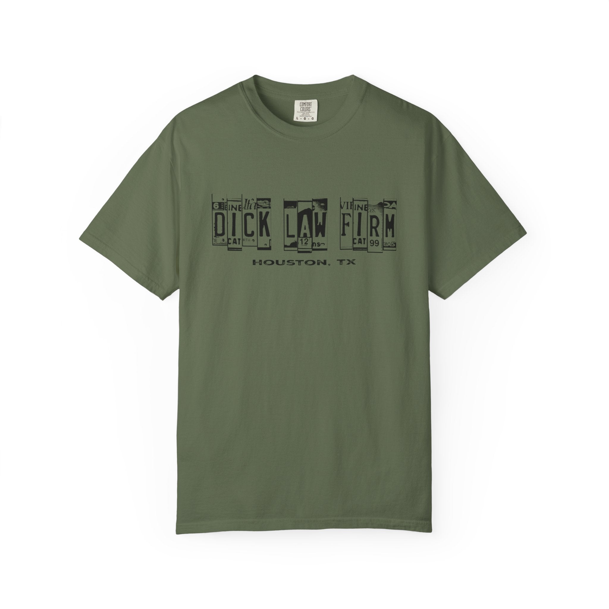 Dick Law Firm License Plate Unisex Graphic Tee