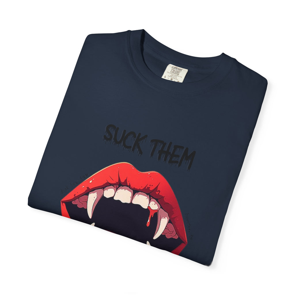 Suck Them Dry Halloween Unisex Graphic Tee