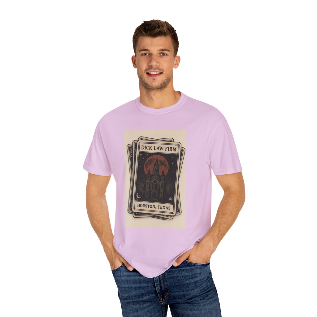Dick Law Firm Tarot Card Unisex Graphic Tee