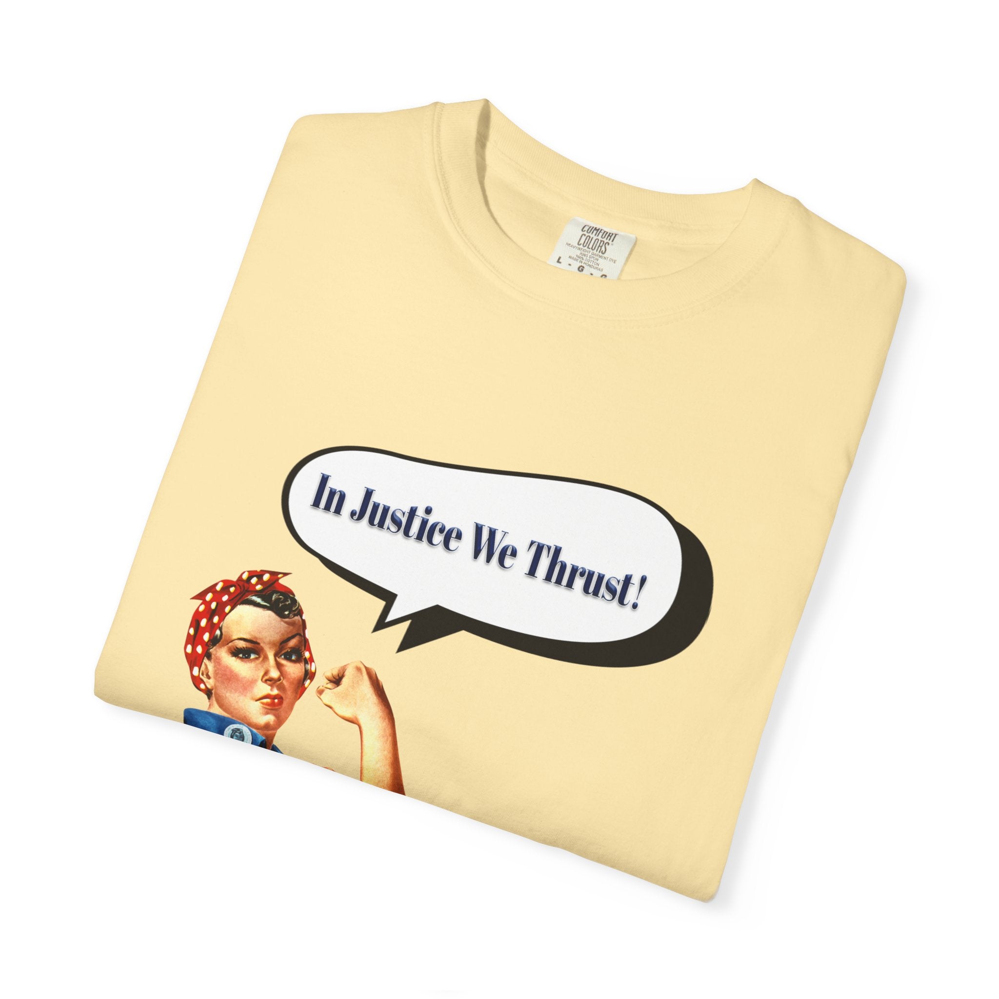 In Justice We Thrust Unisex Graphic Tee