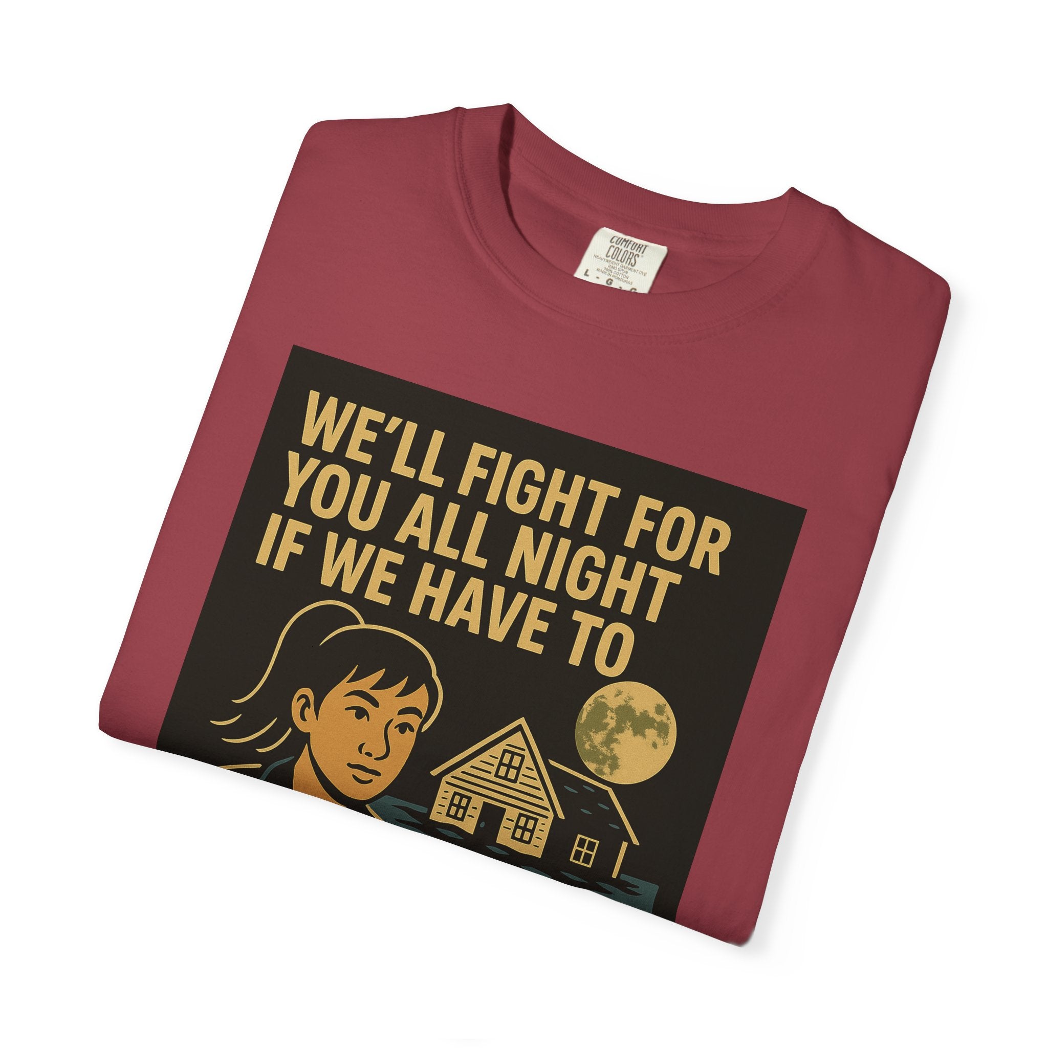 Fight All Night Unisex Graphic Tee