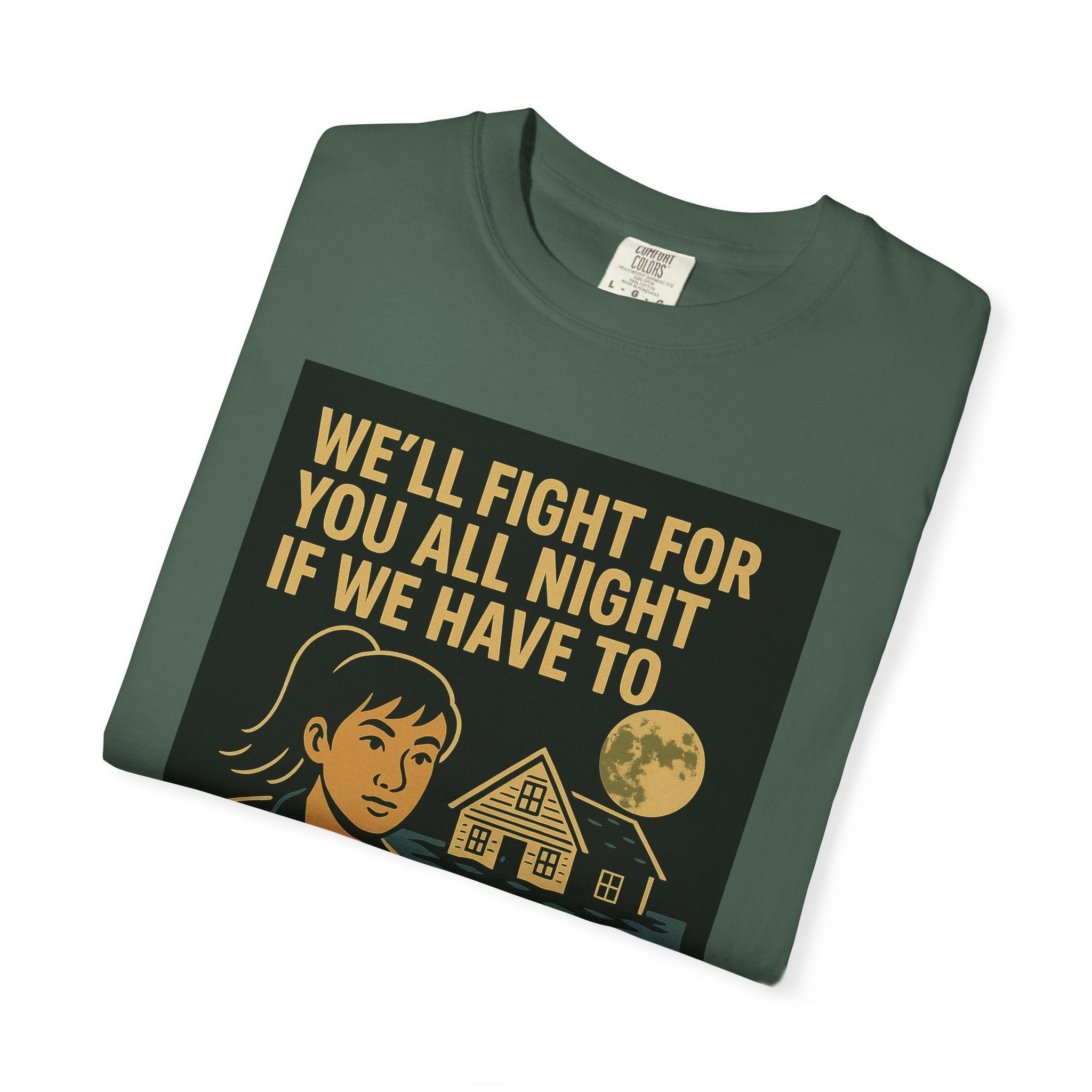 Fight All Night Unisex Graphic Tee