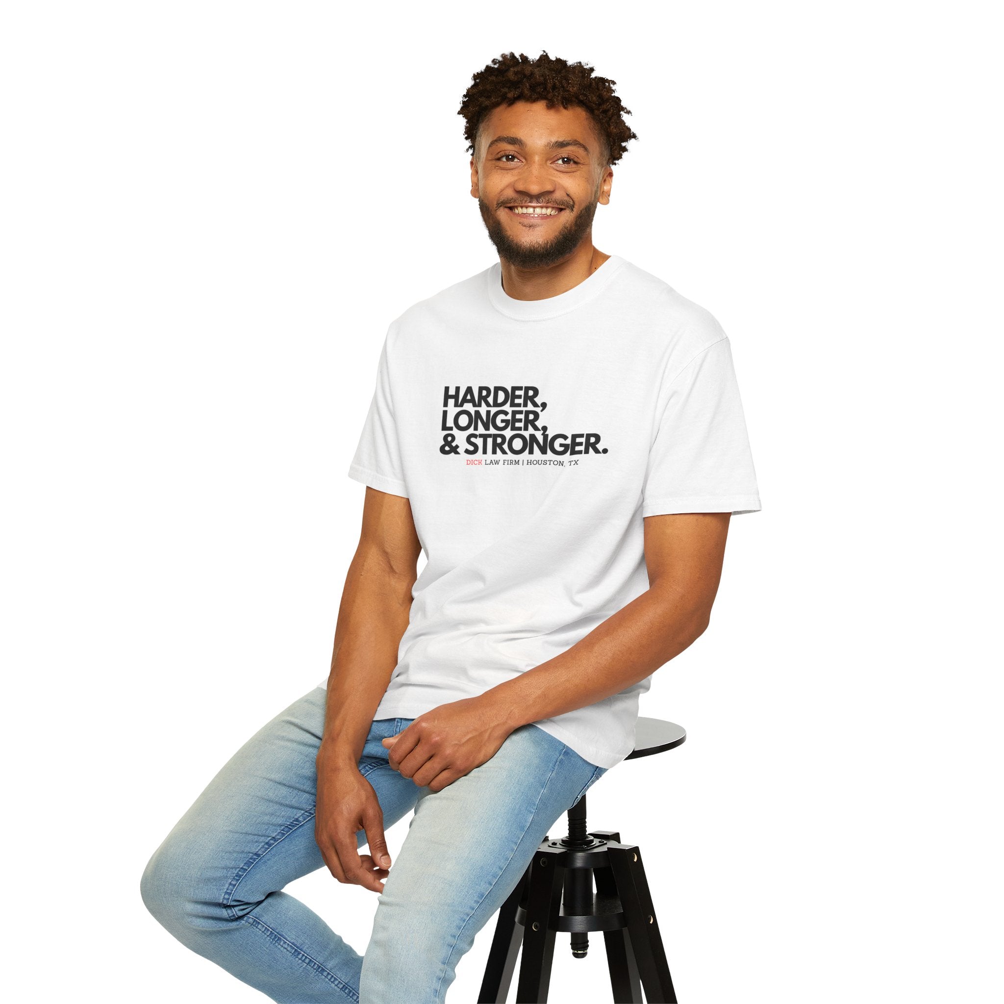 Harder, Longer, and Stronger Unisex Graphic Tee