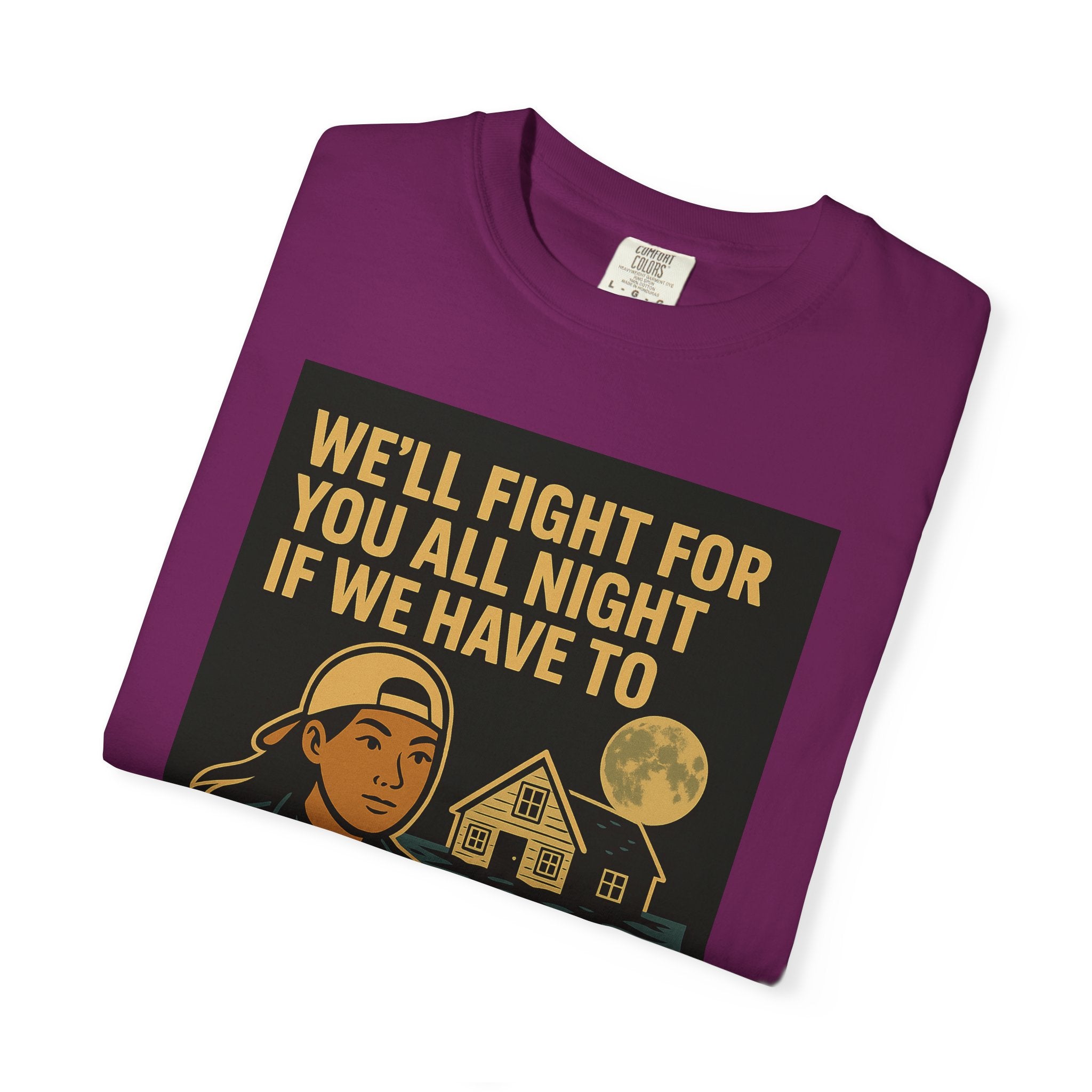 Fight All Night Unisex Graphic Tee