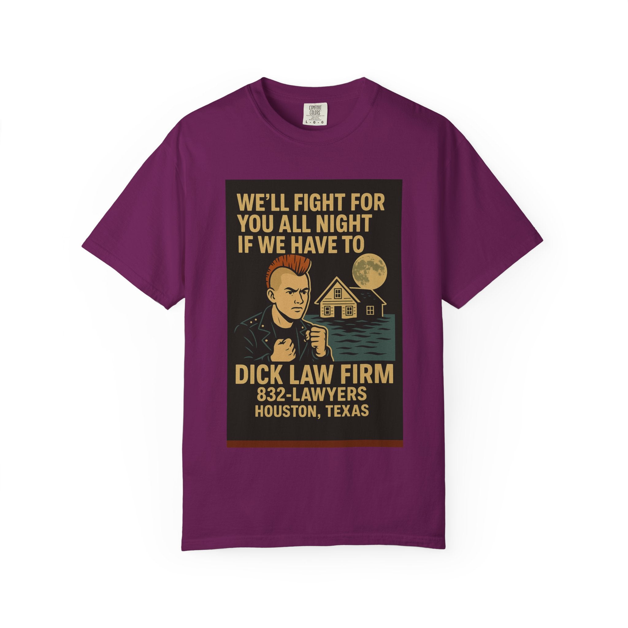 Fight All Night Unisex Graphic Tee
