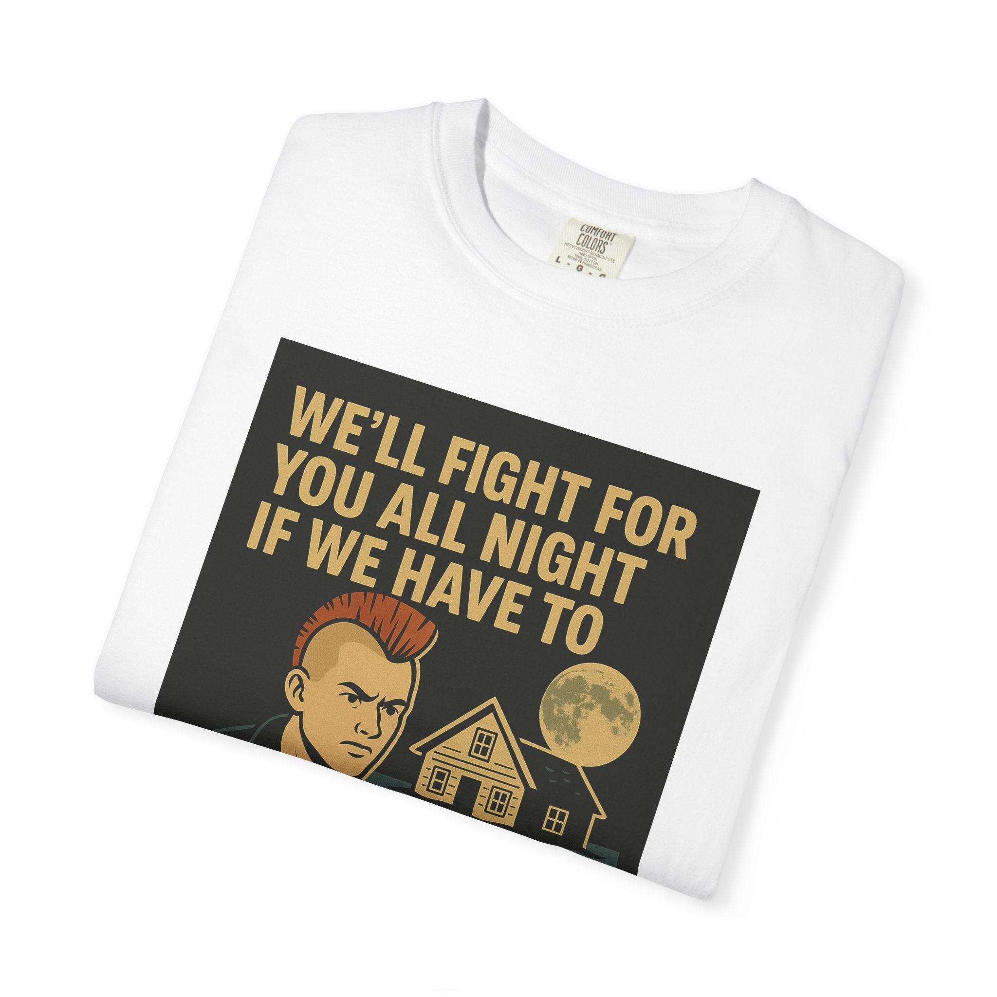 Fight All Night Unisex Graphic Tee