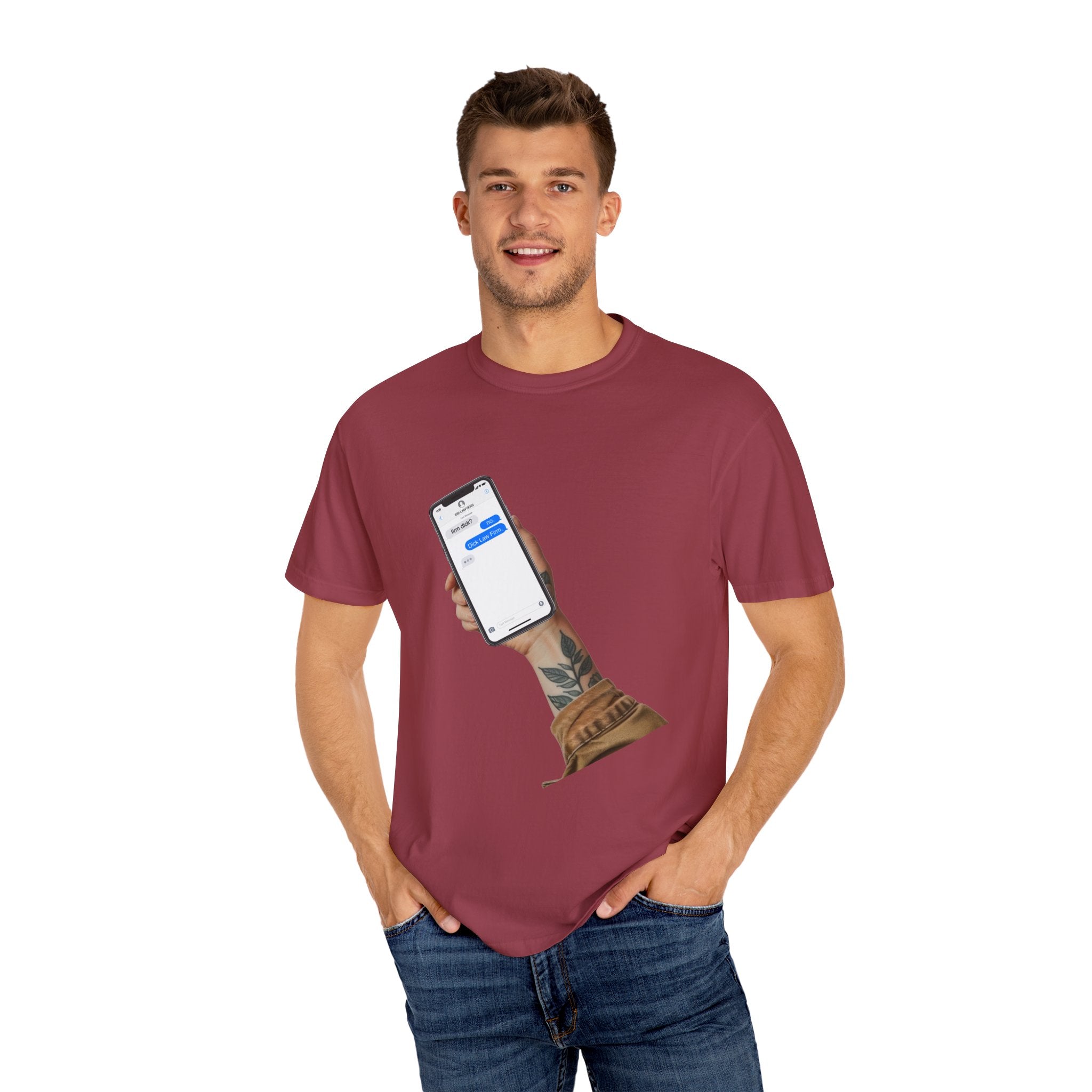 Dick Text Exchange Unisex Graphic Tee
