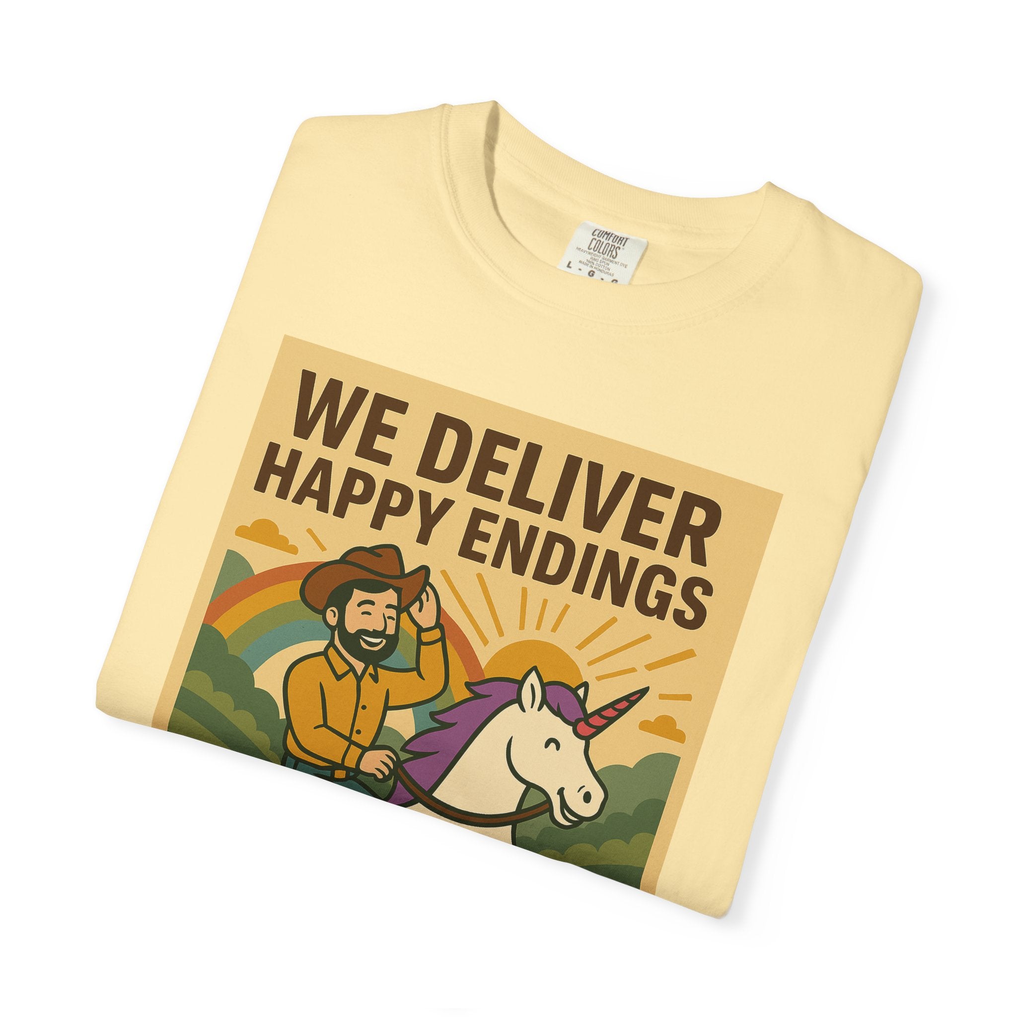 Happy Endings Unisex Graphic Tee