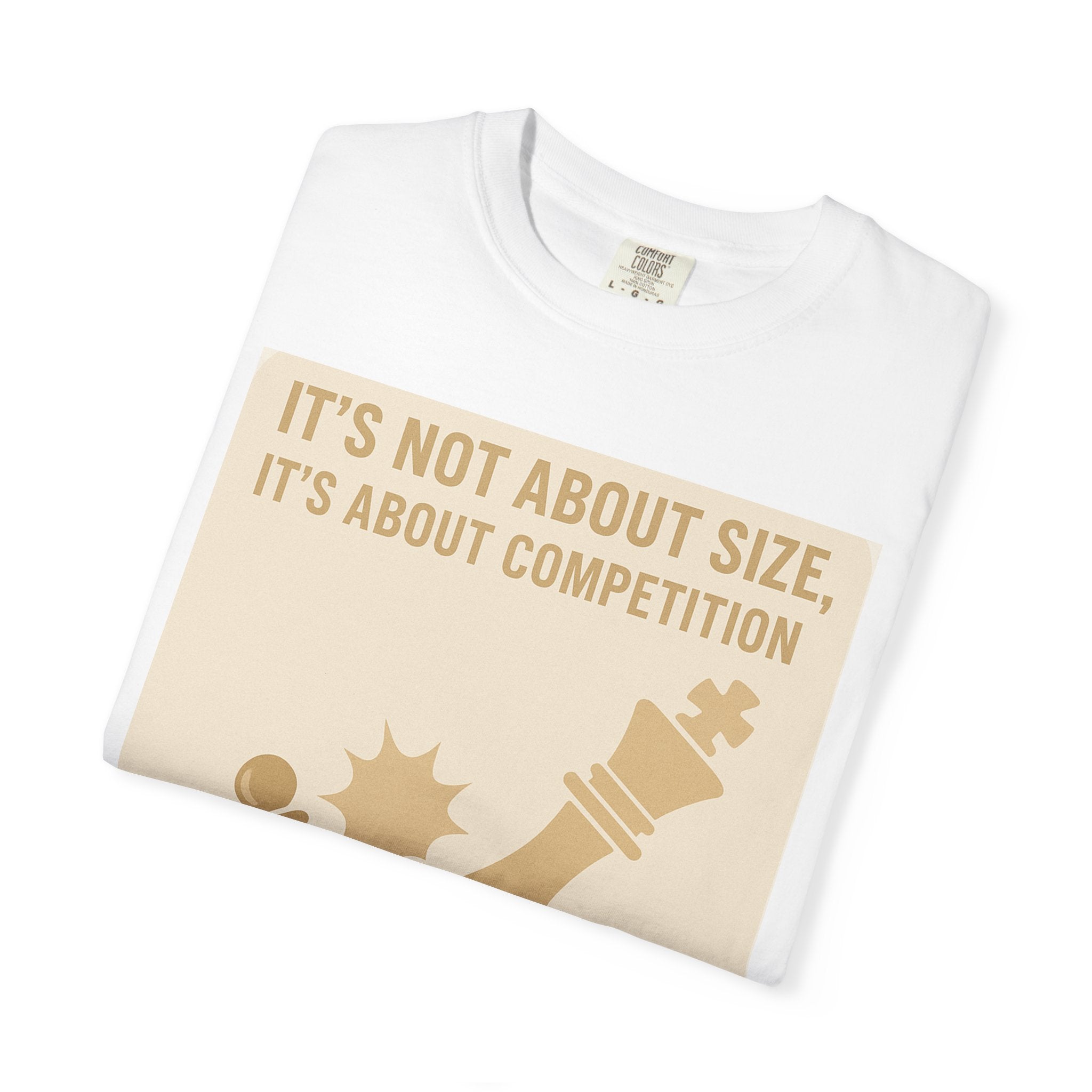 It's Not About Size Unisex Graphic Tee