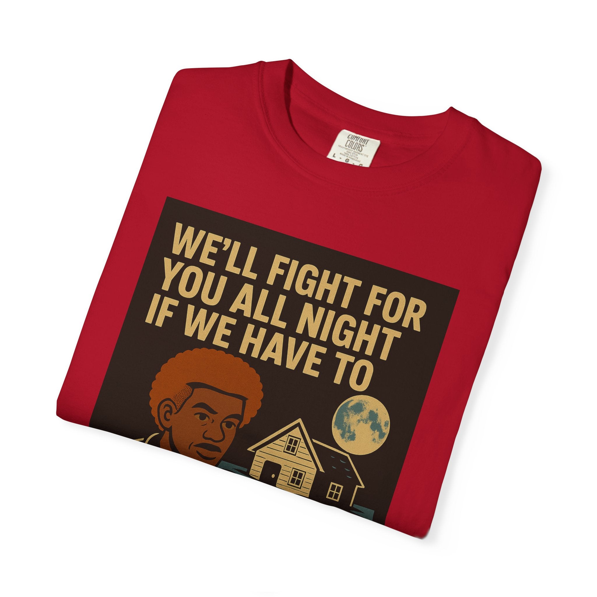 Fight All Night Unisex Graphic Tee