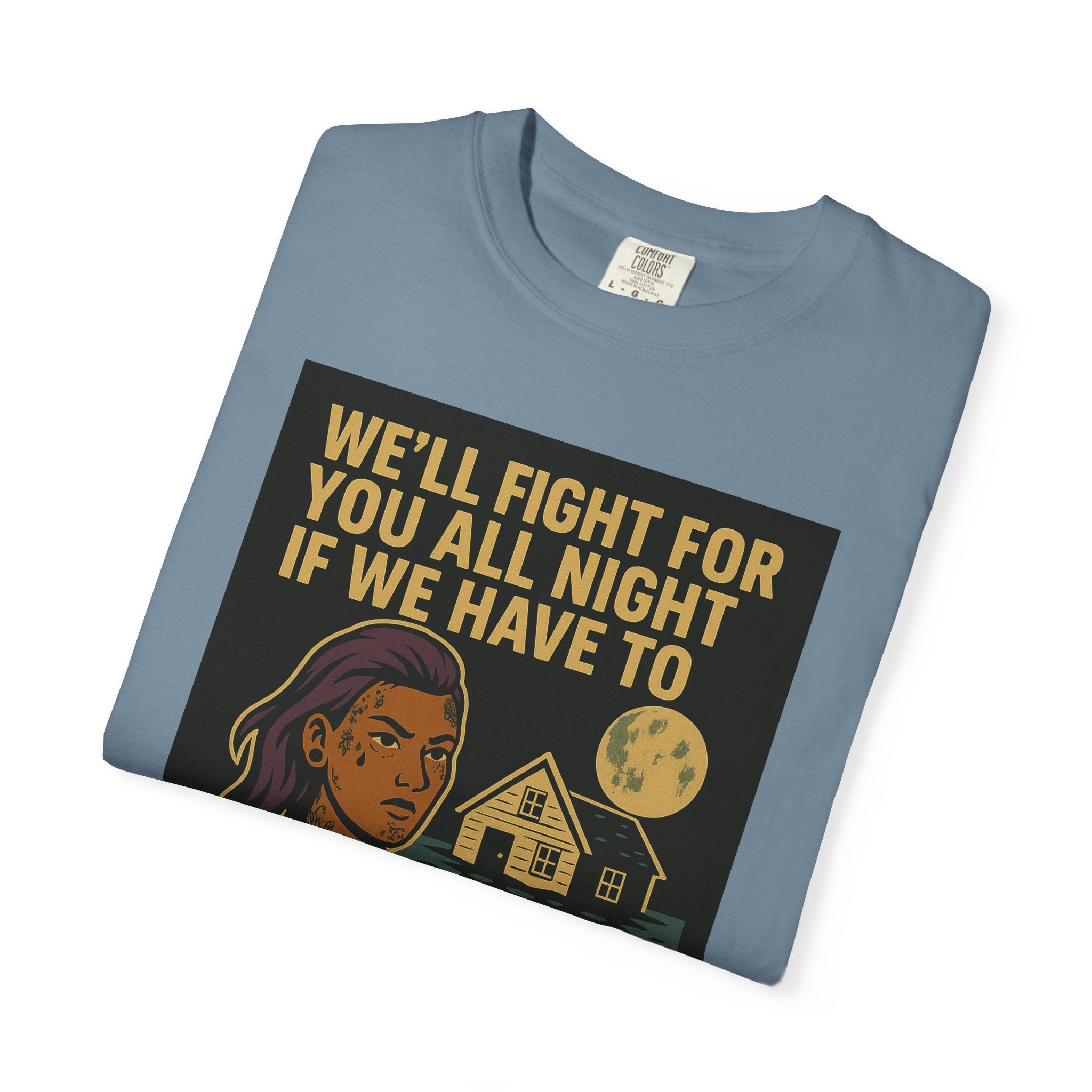 Fight All Night Unisex Graphic Tee