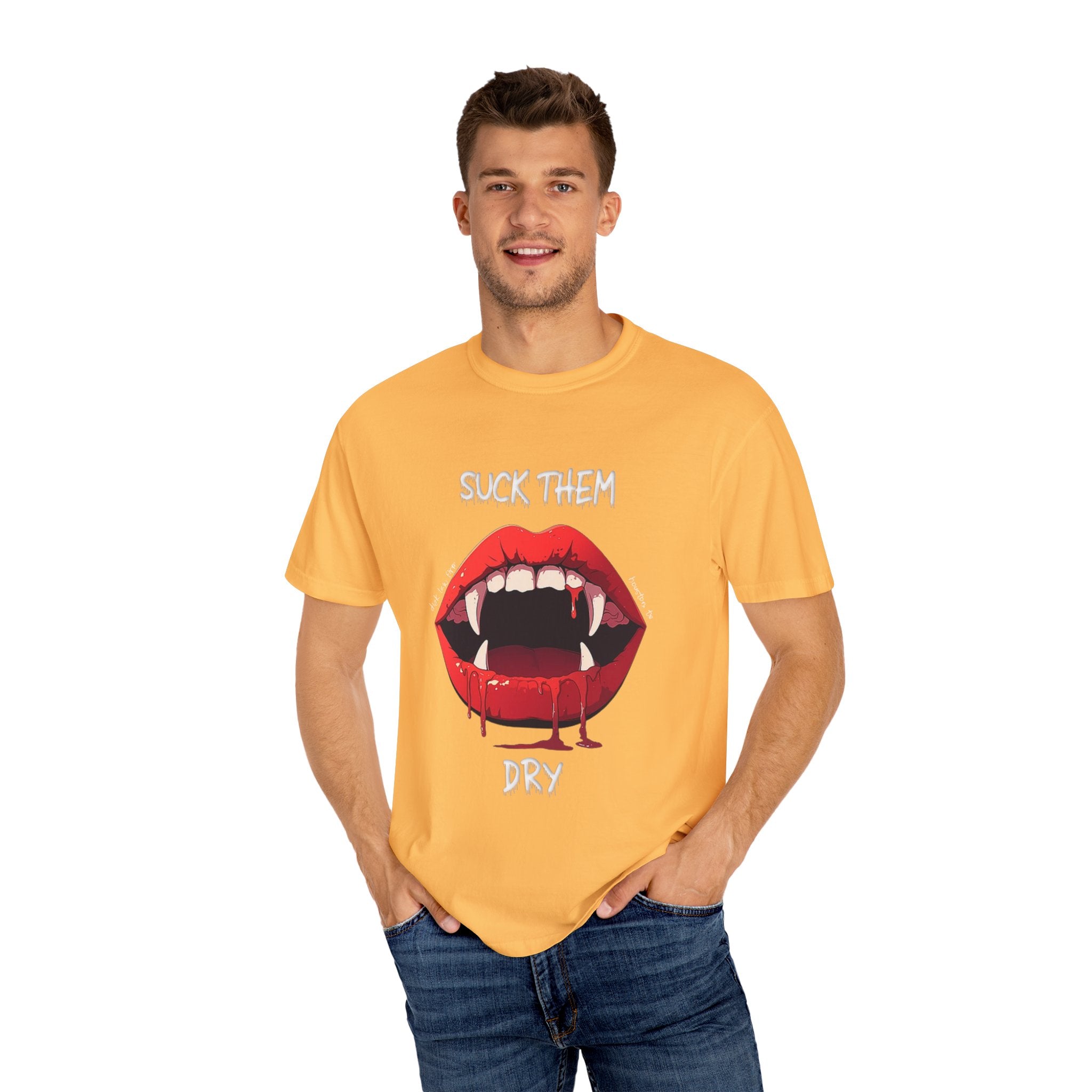 Suck Them Dry Halloween Unisex Graphic Tee