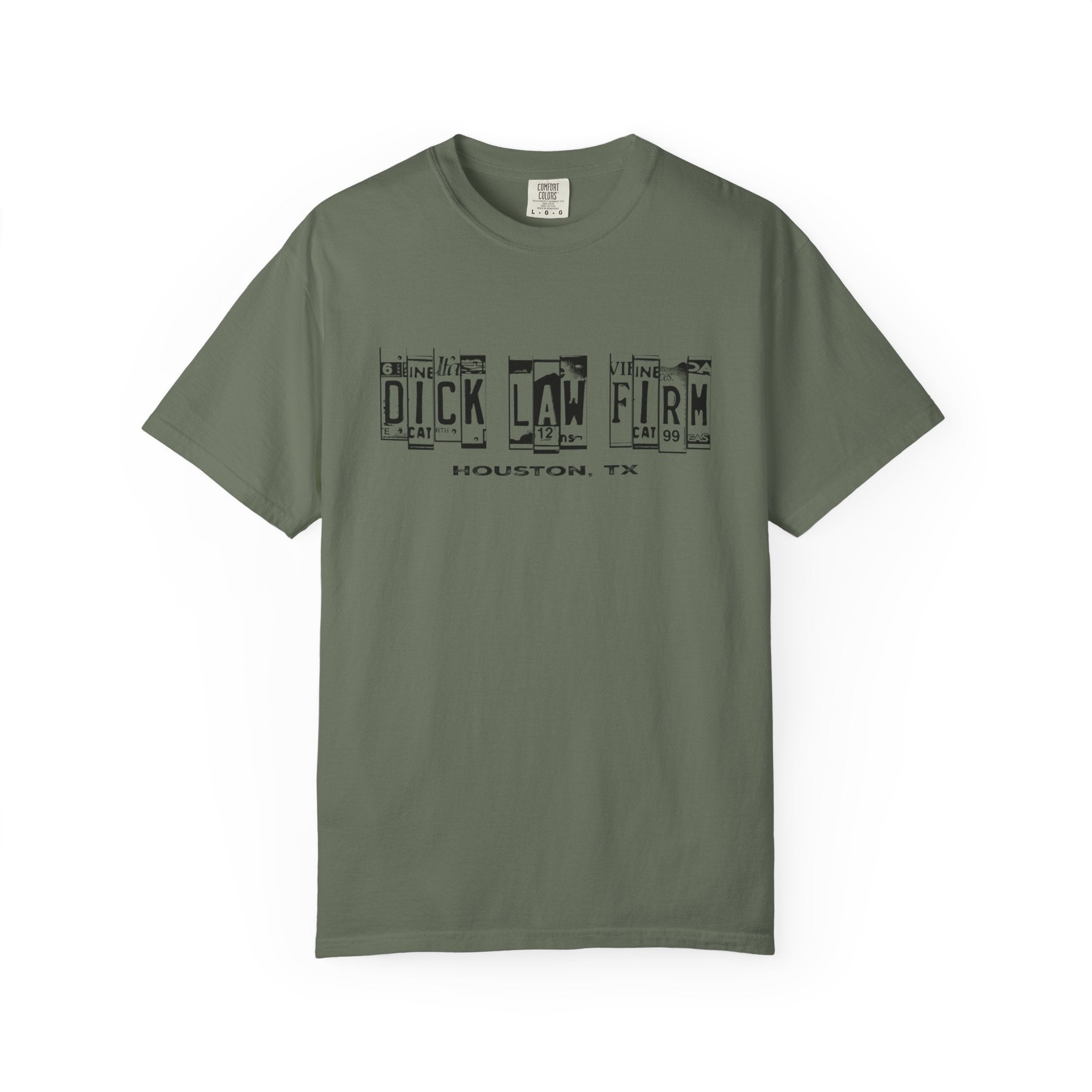 Dick Law Firm License Plate Unisex Graphic Tee