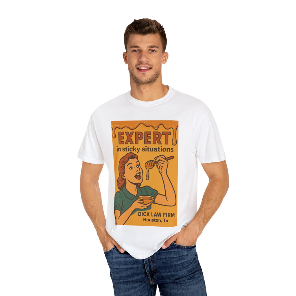 Expert in Sticky Situations T-Shirt Unisex Graphic Tee