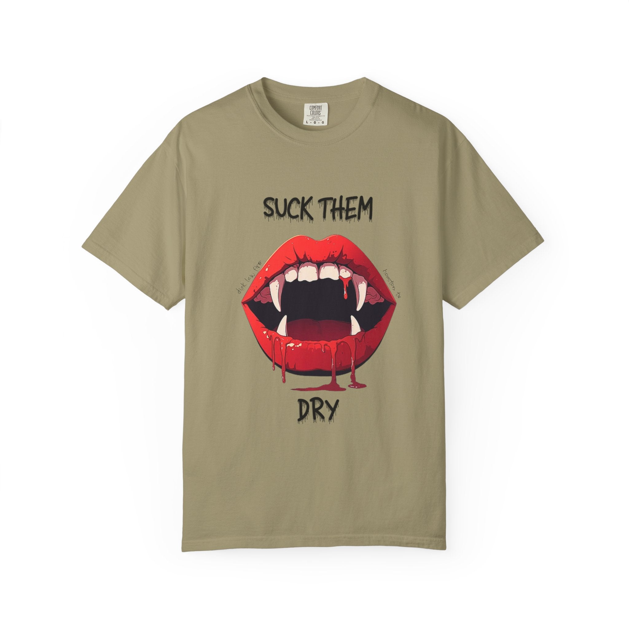 Suck Them Dry Halloween Unisex Graphic Tee