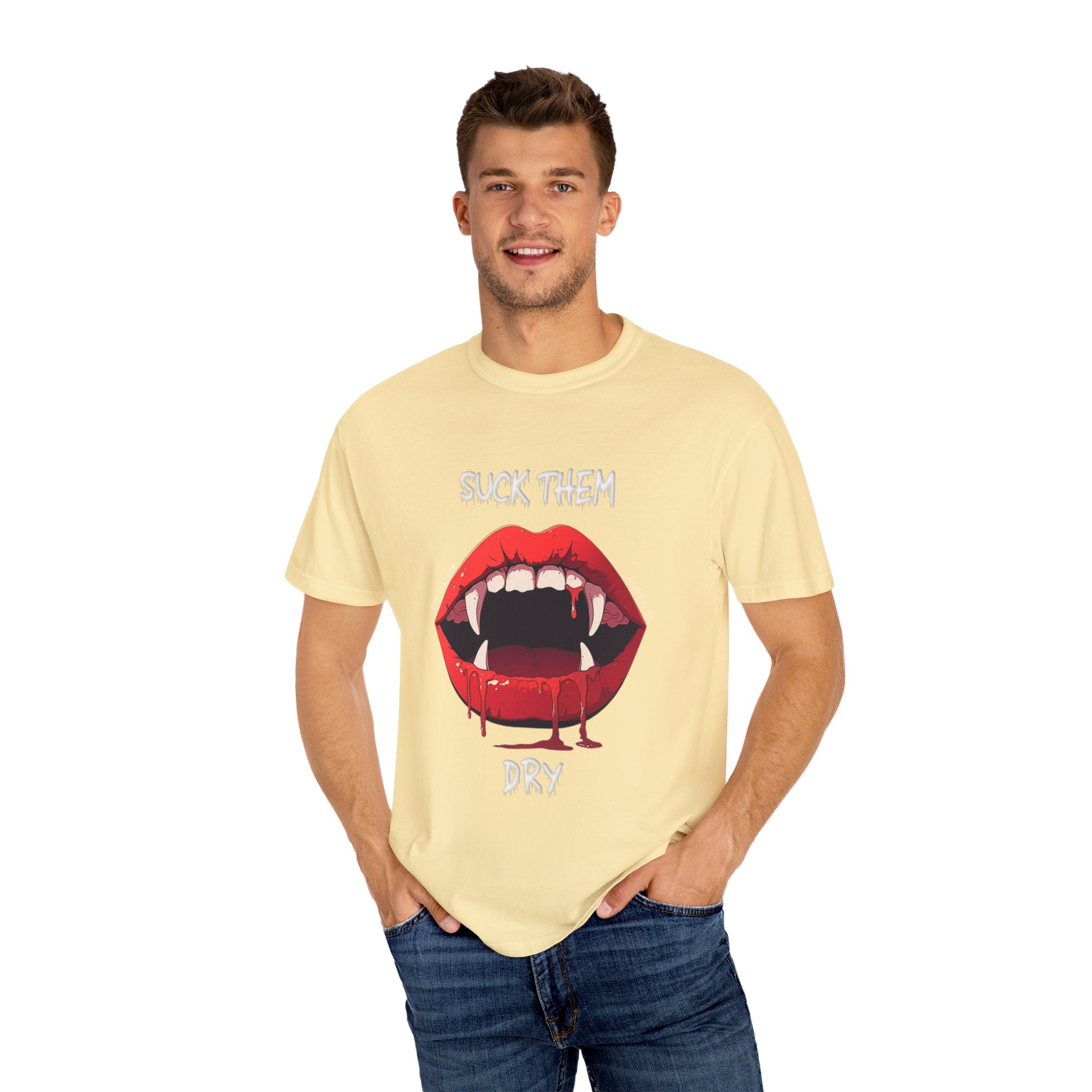 Suck Them Dry Halloween Unisex Graphic Tee