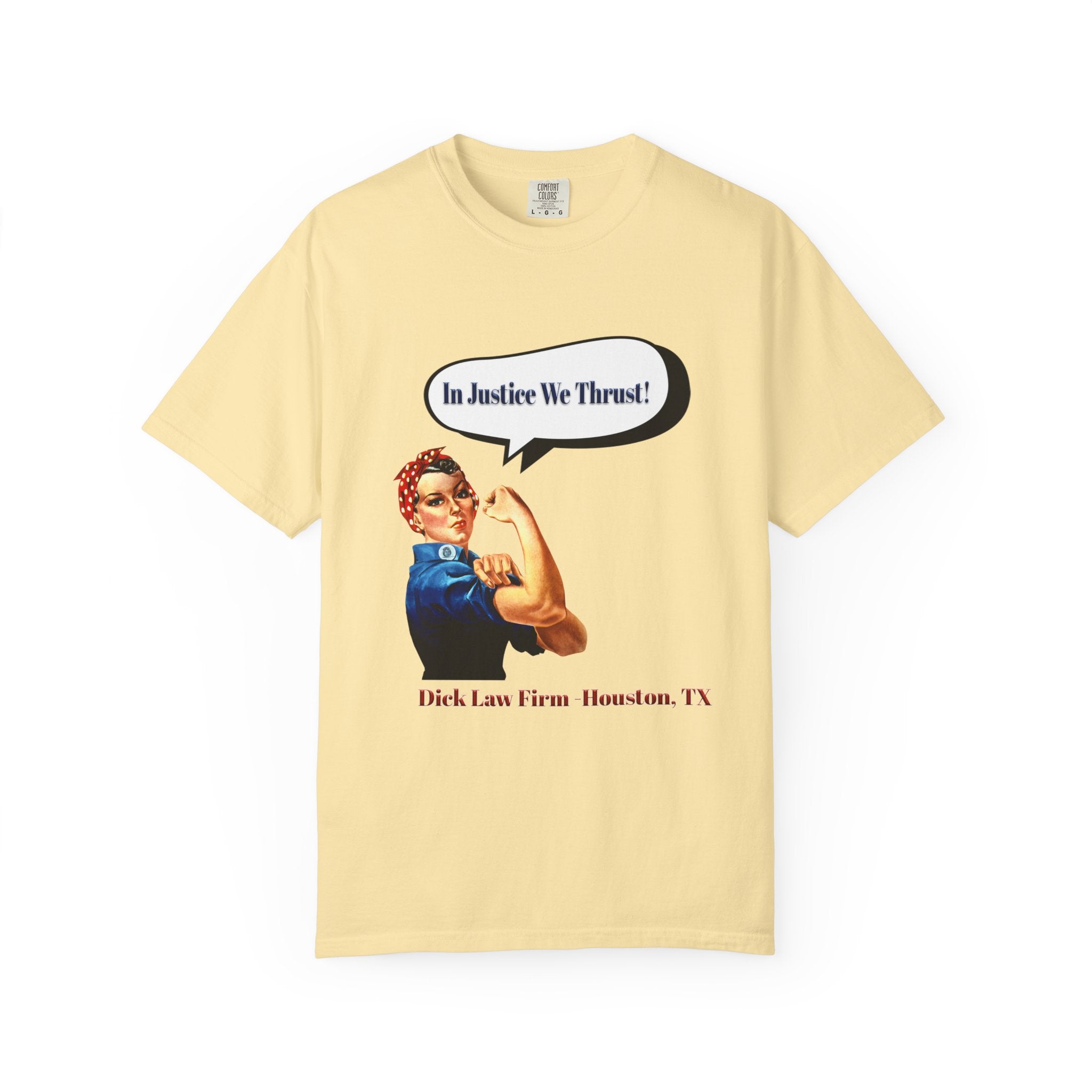 In Justice We Thrust Unisex Graphic Tee