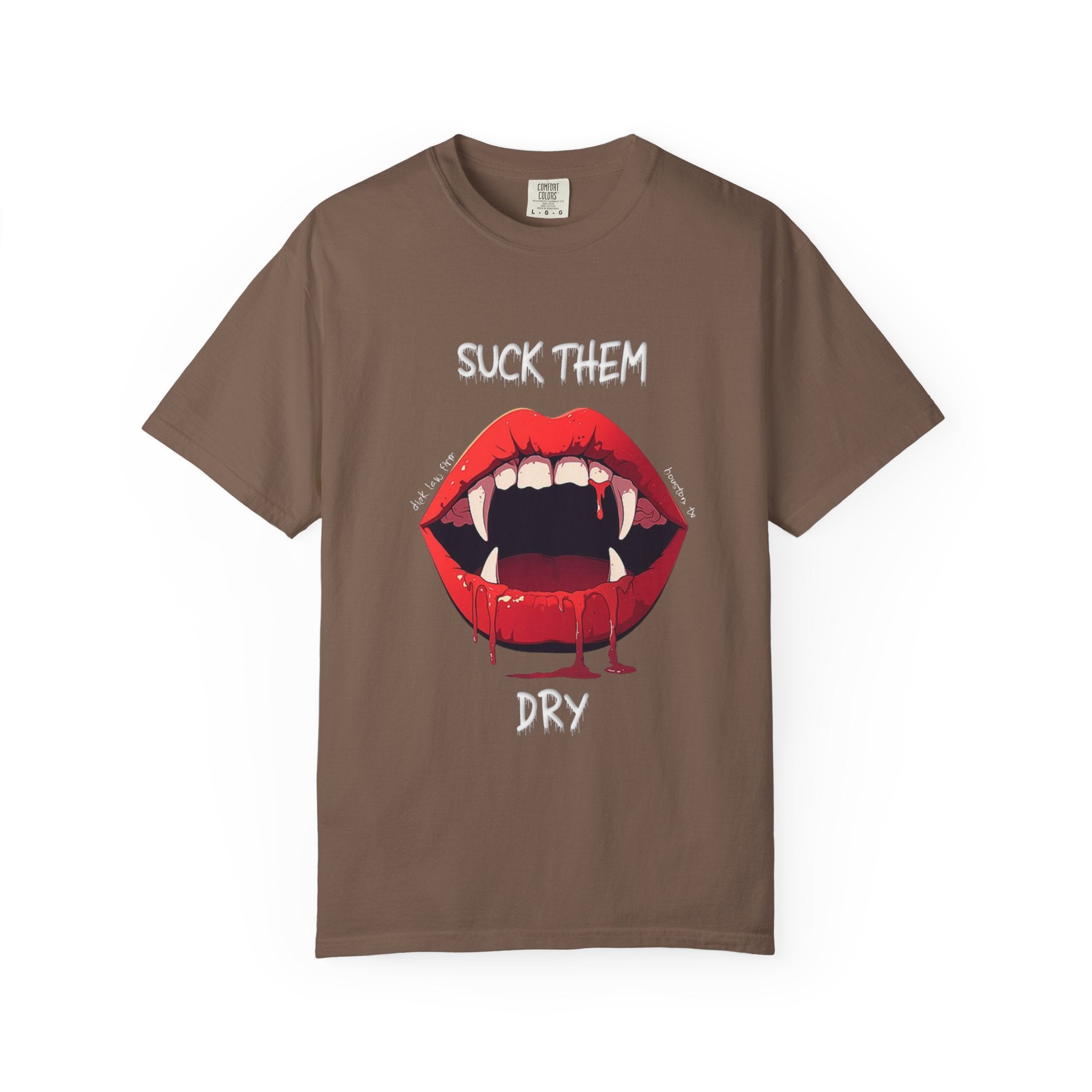 Suck Them Dry Halloween Unisex Graphic Tee