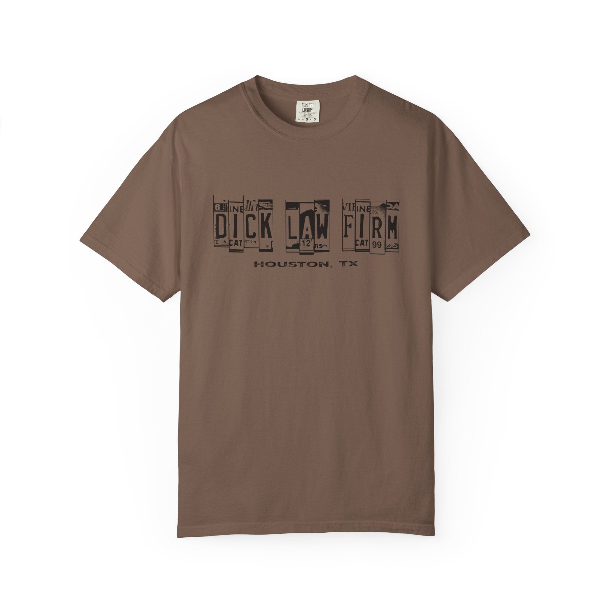 Dick Law Firm License Plate Unisex Graphic Tee