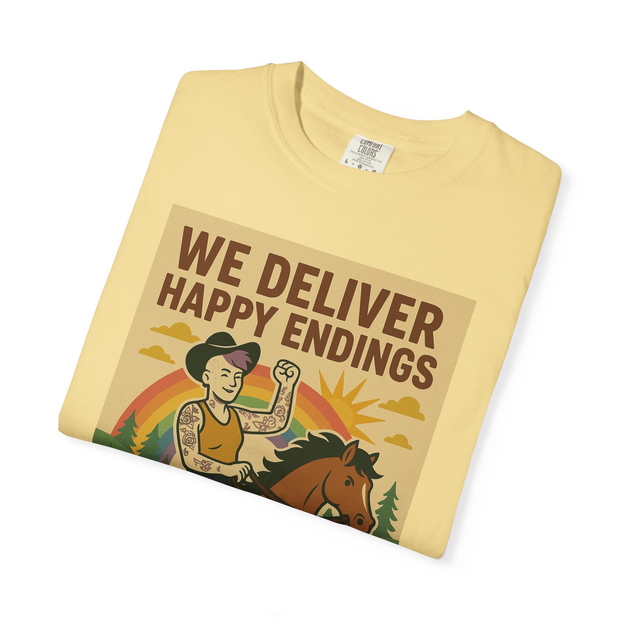 Happy Endings Unisex Graphic Tee