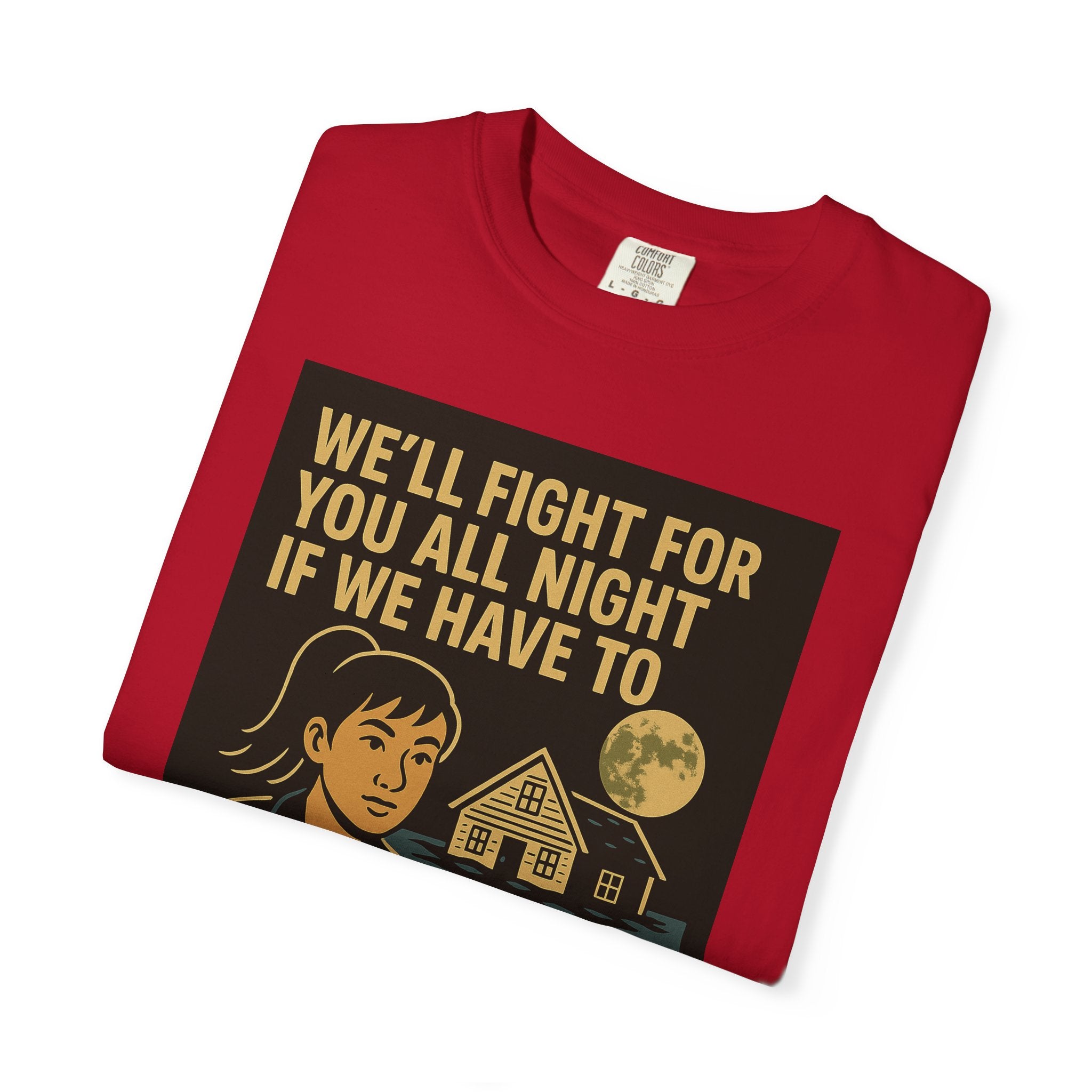 Fight All Night Unisex Graphic Tee