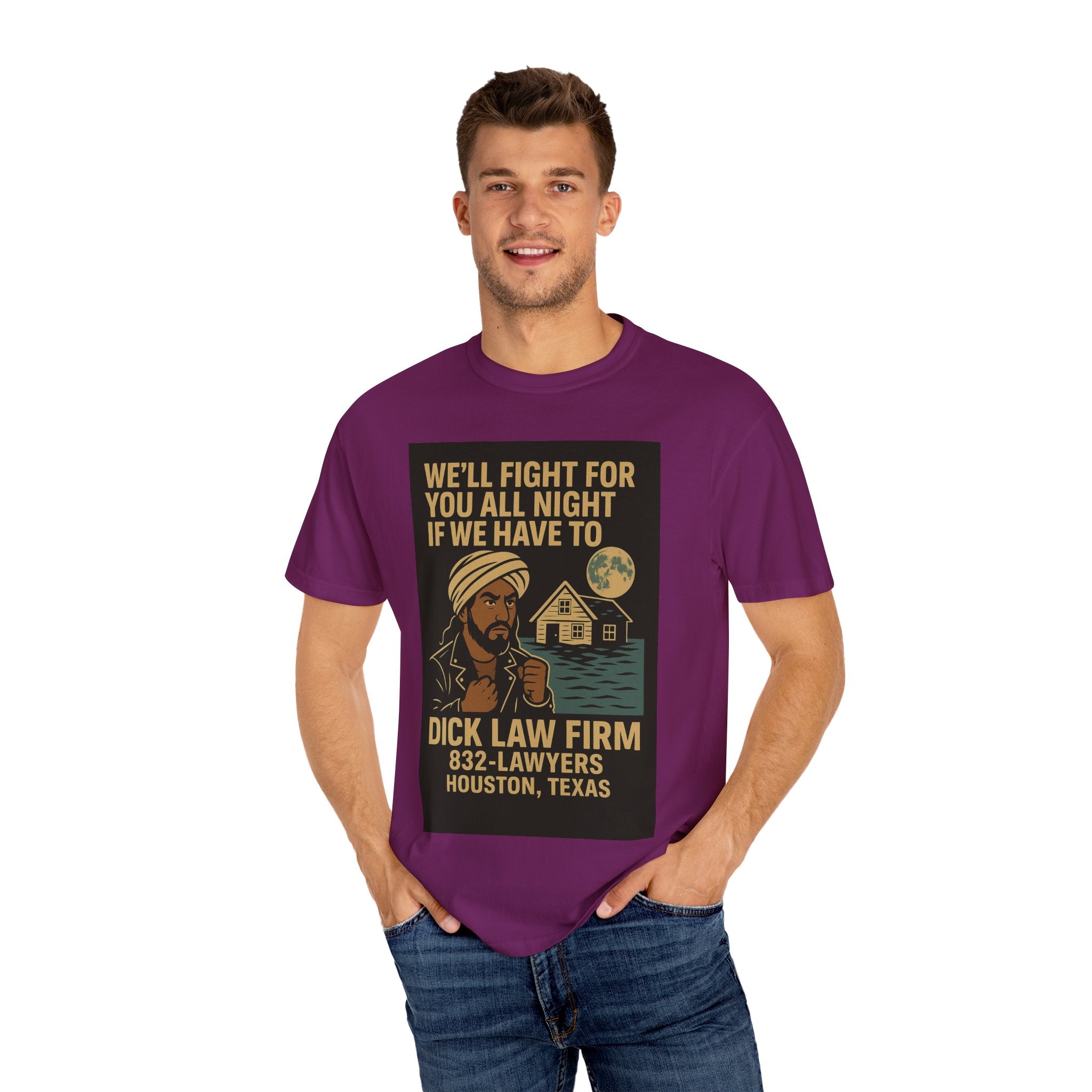 Fight All Night Unisex Graphic Tee