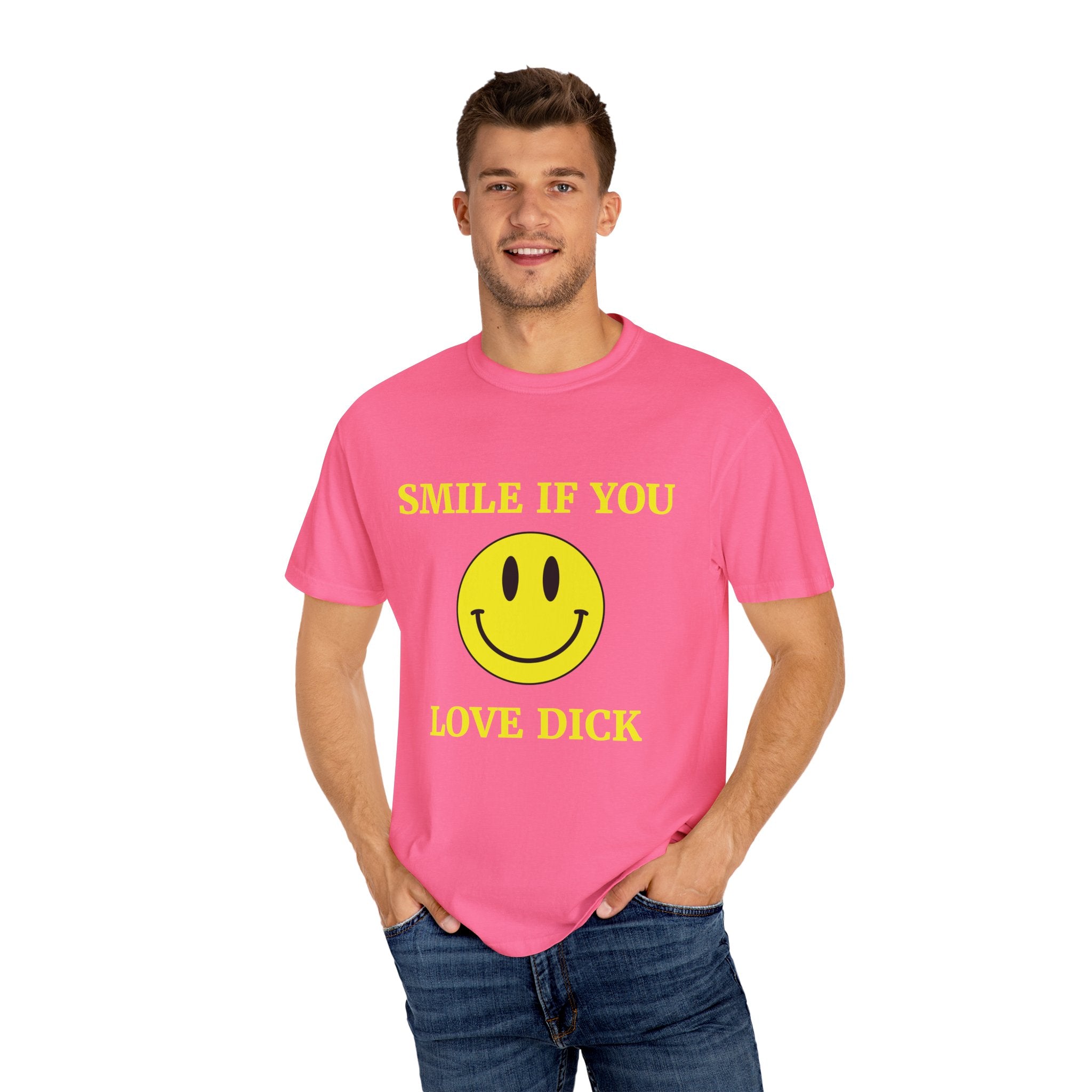 Smile If You Love Dick Unisex Graphic Tee