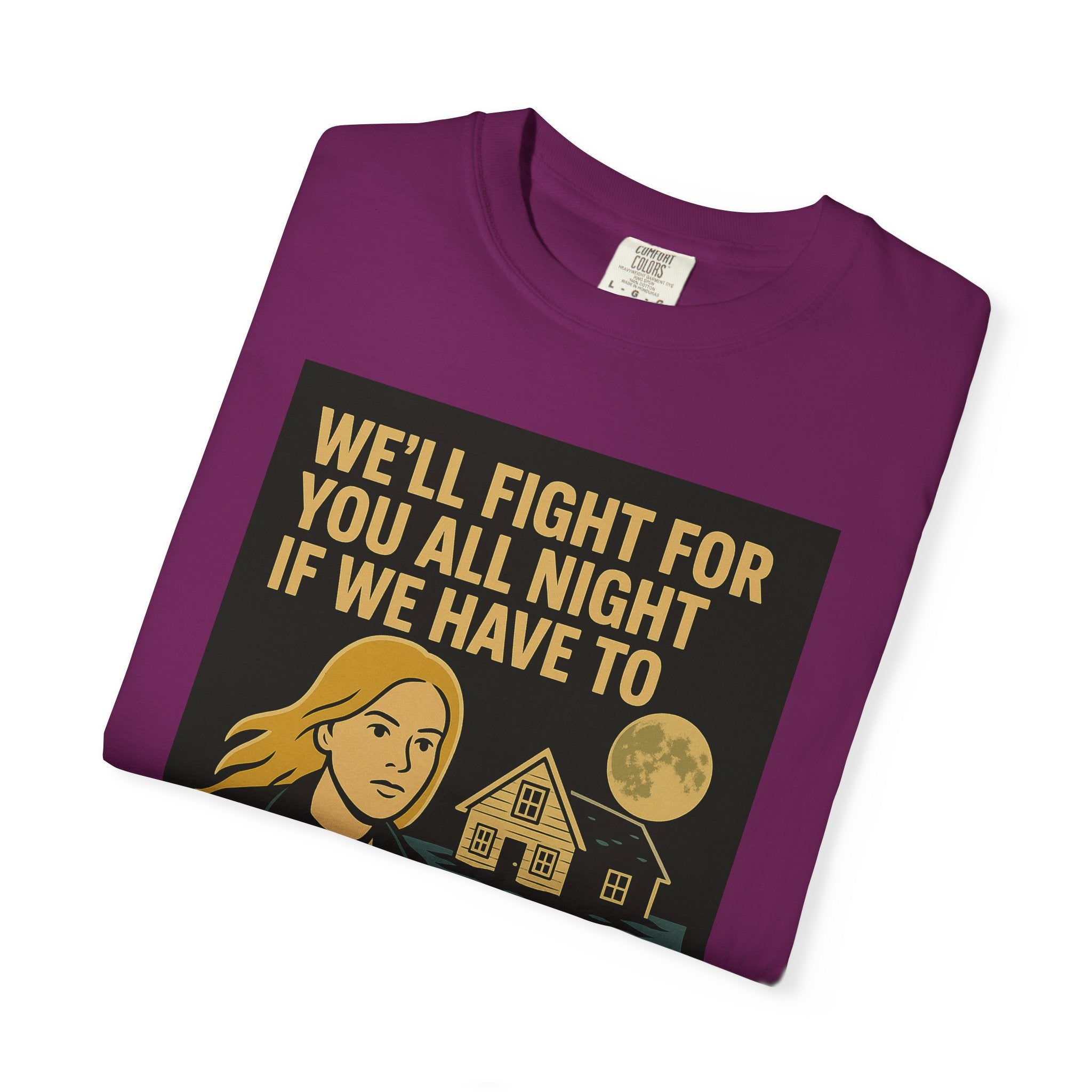 Fight All Night Unisex Graphic Tee