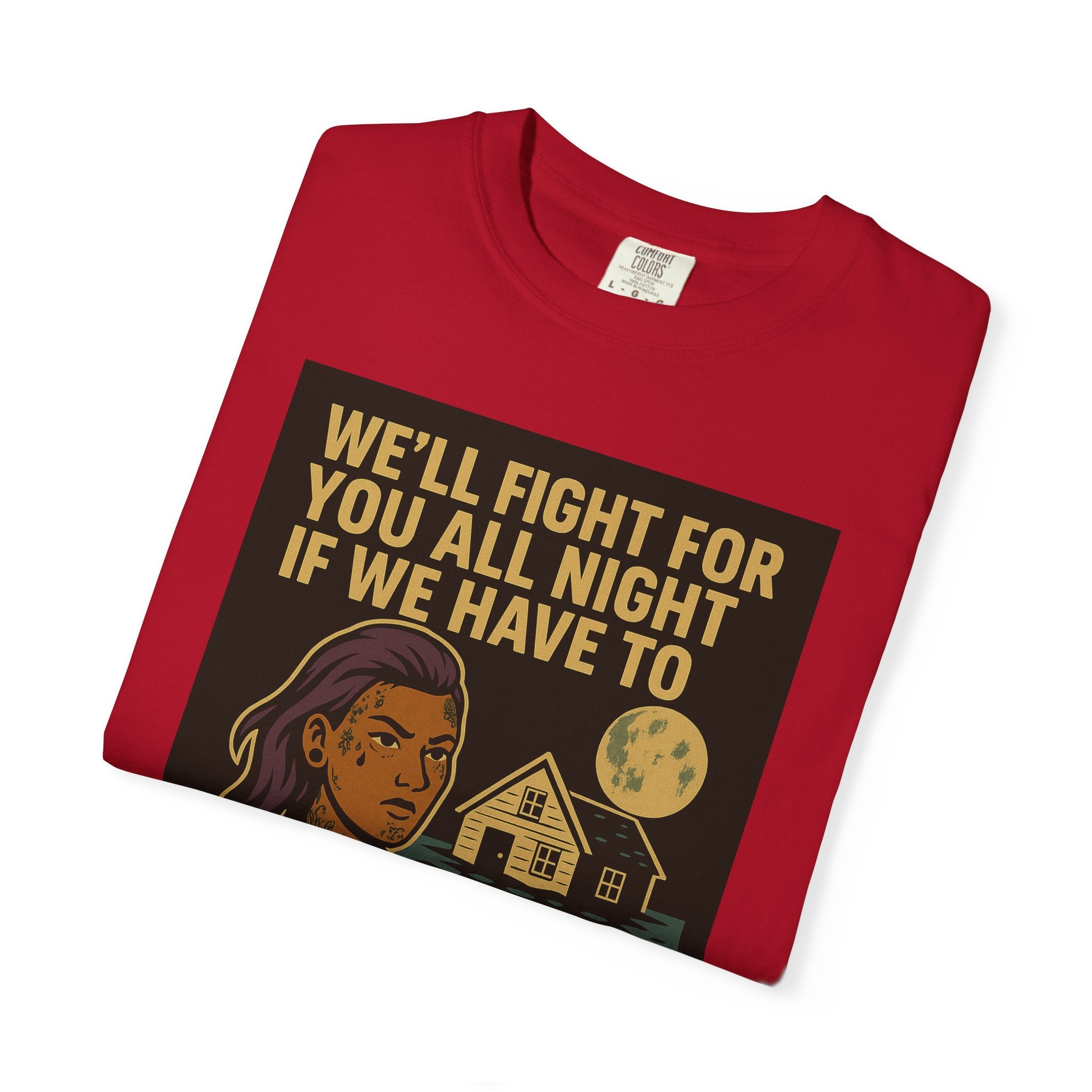 Fight All Night Unisex Graphic Tee