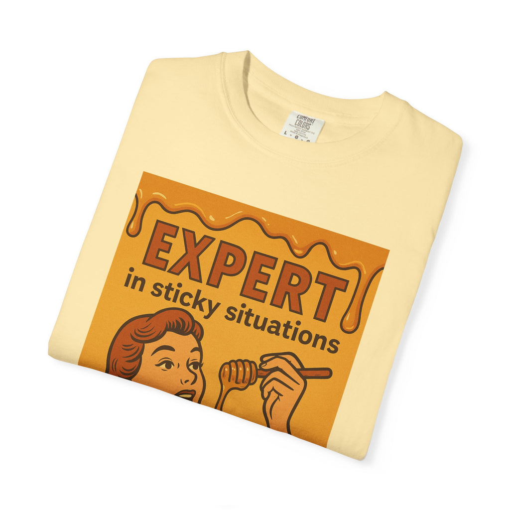 Expert in Sticky Situations T-Shirt Unisex Graphic Tee