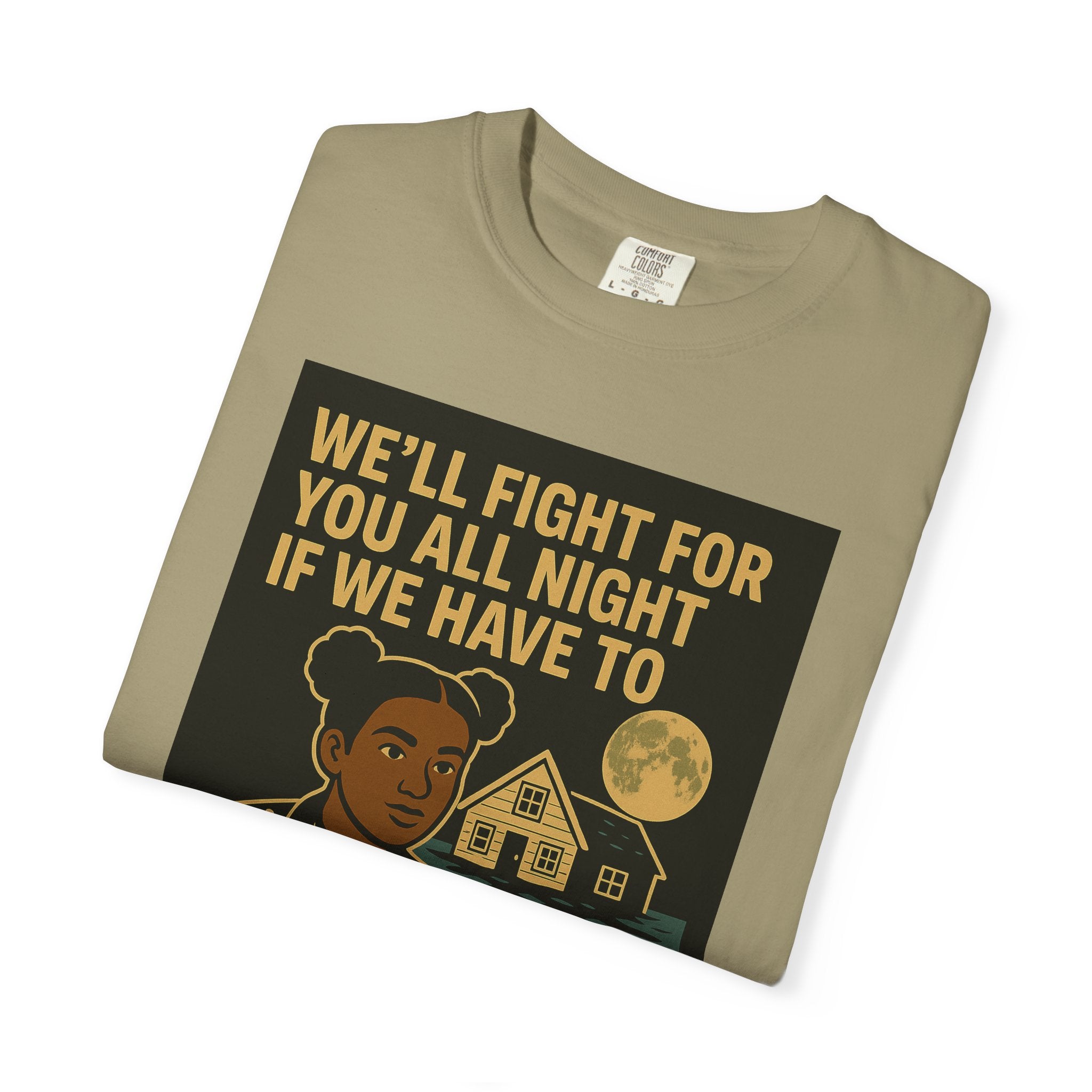 Fight All Night Unisex Graphic Tee