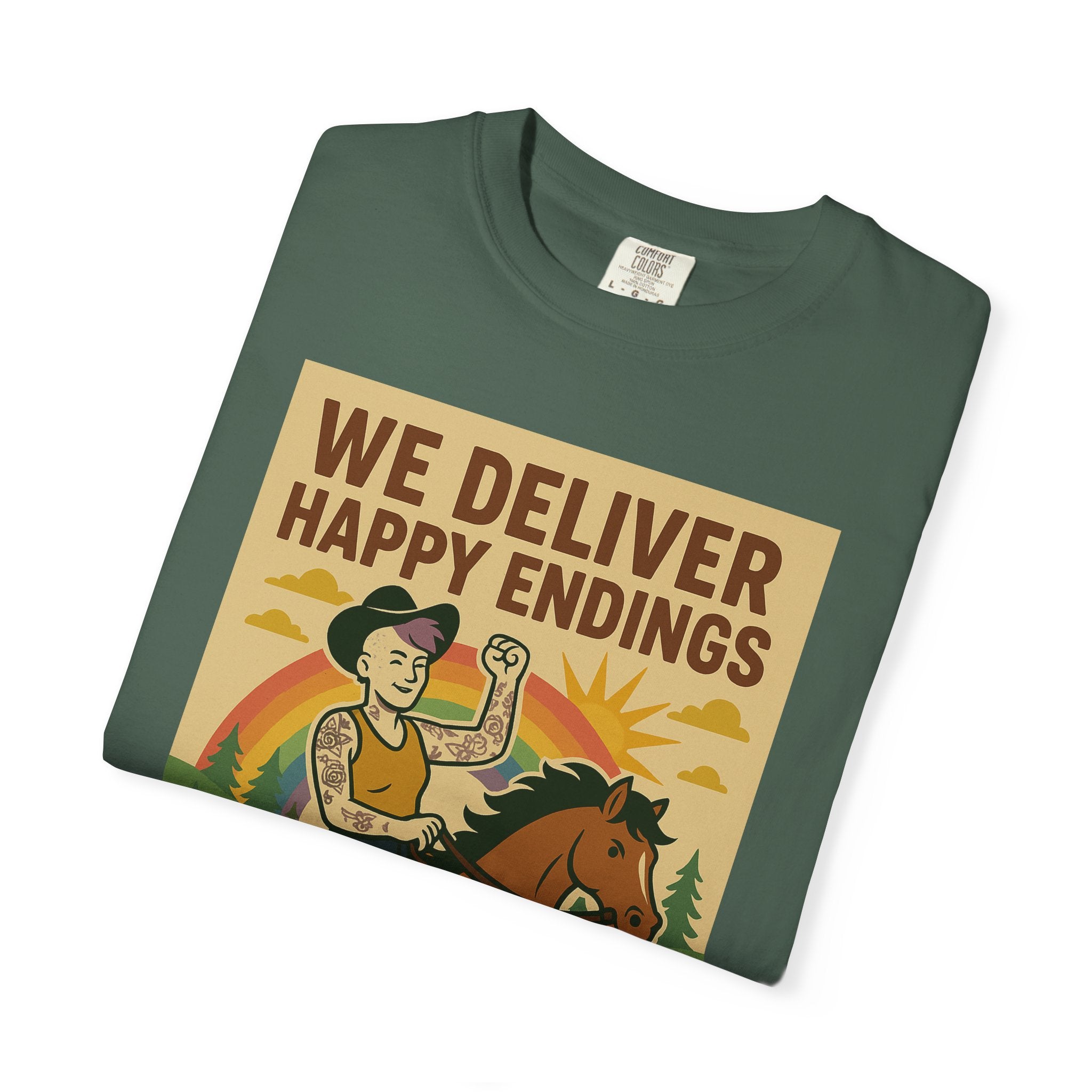 Happy Endings Unisex Graphic Tee