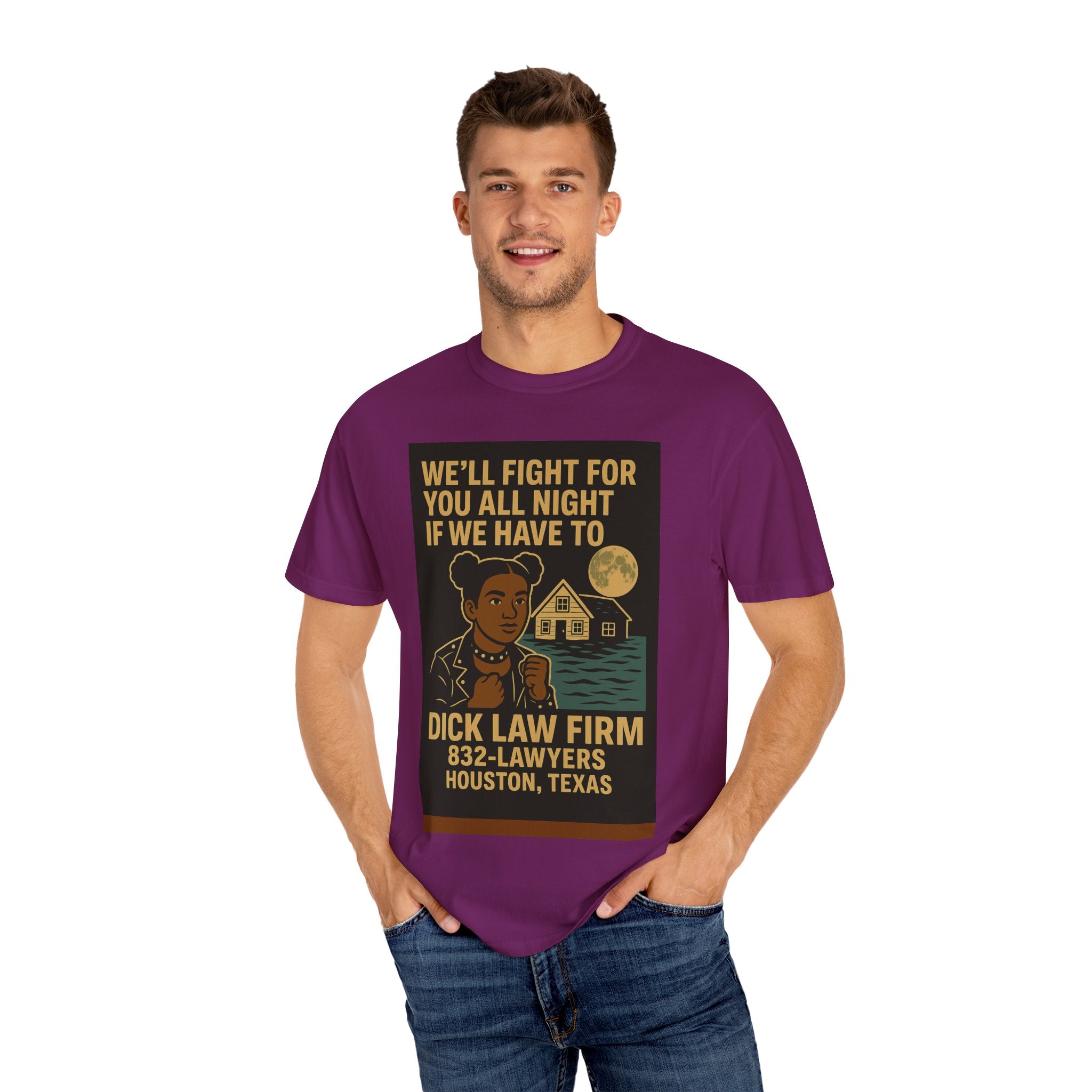 Fight All Night Unisex Graphic Tee