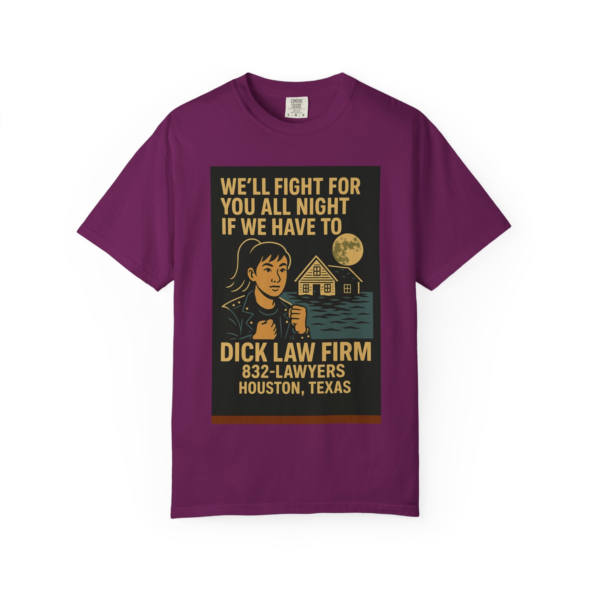 Fight All Night Unisex Graphic Tee